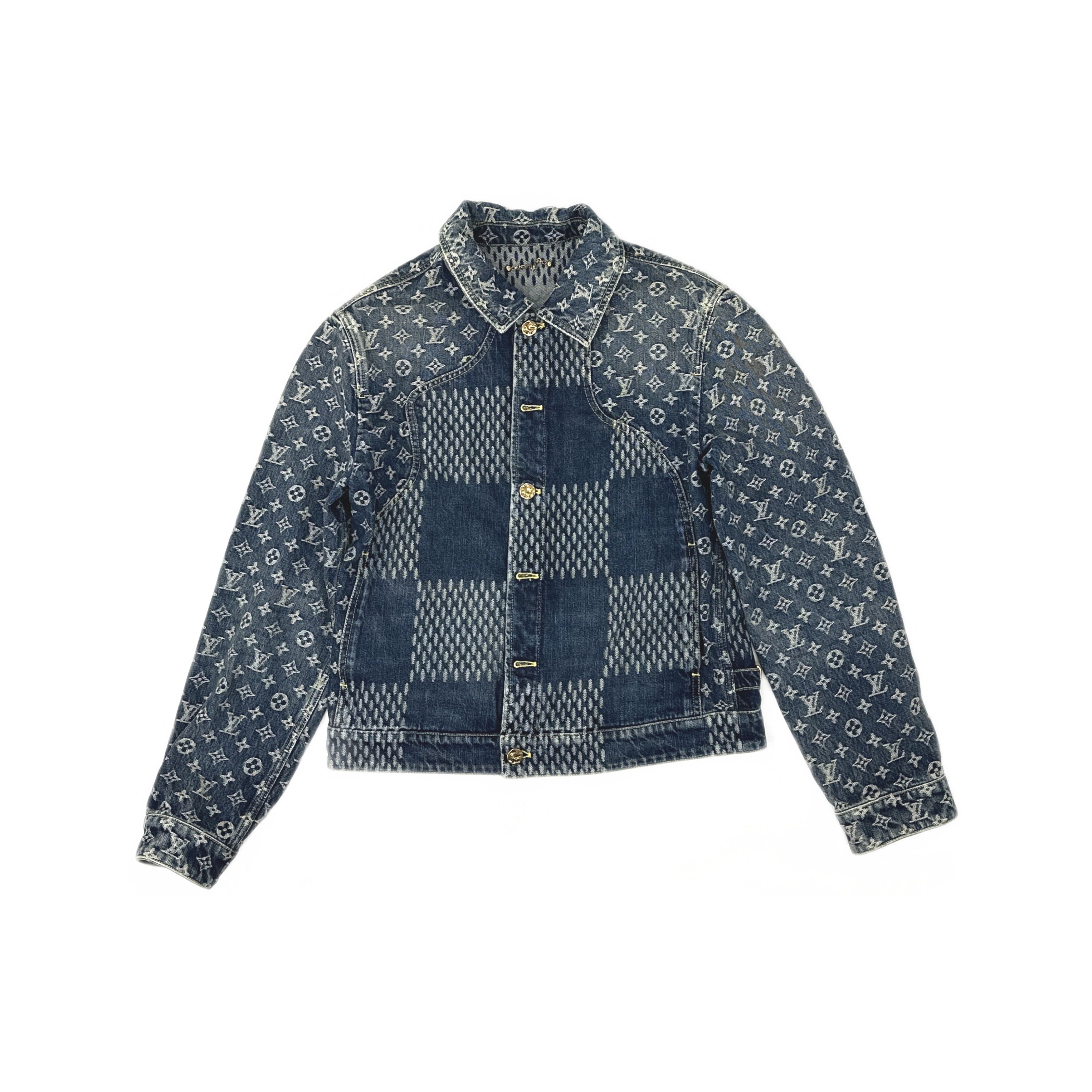 Louis Vuitton Louis Vuitton x Nigo Monogram Denim Jacket Size 44 Size US S / EU 44-46 / 1 - 1 Thumbnail