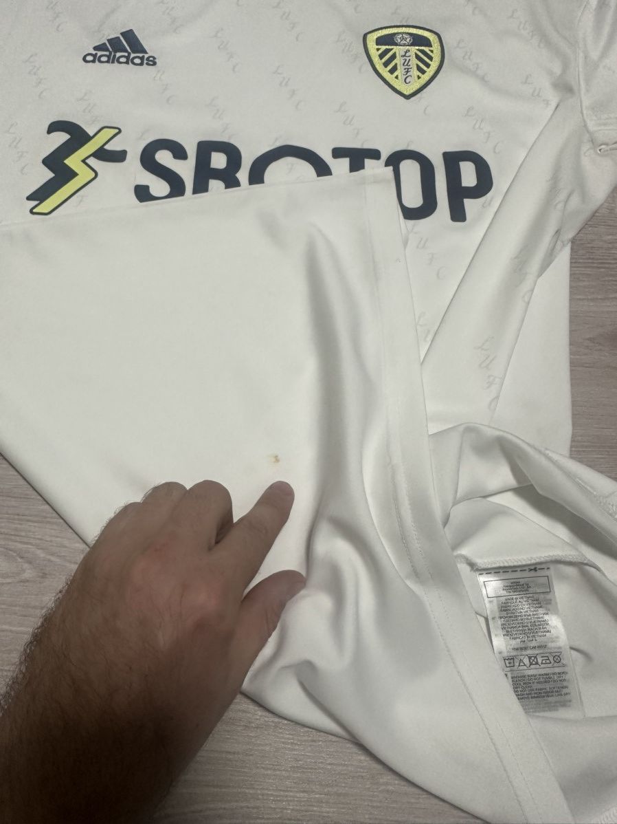 Adidas Leeds United 2022/2023 Adidas Football Shirt Soccer Jersey Size US L / EU 52-54 / 3 - 10 Thumbnail