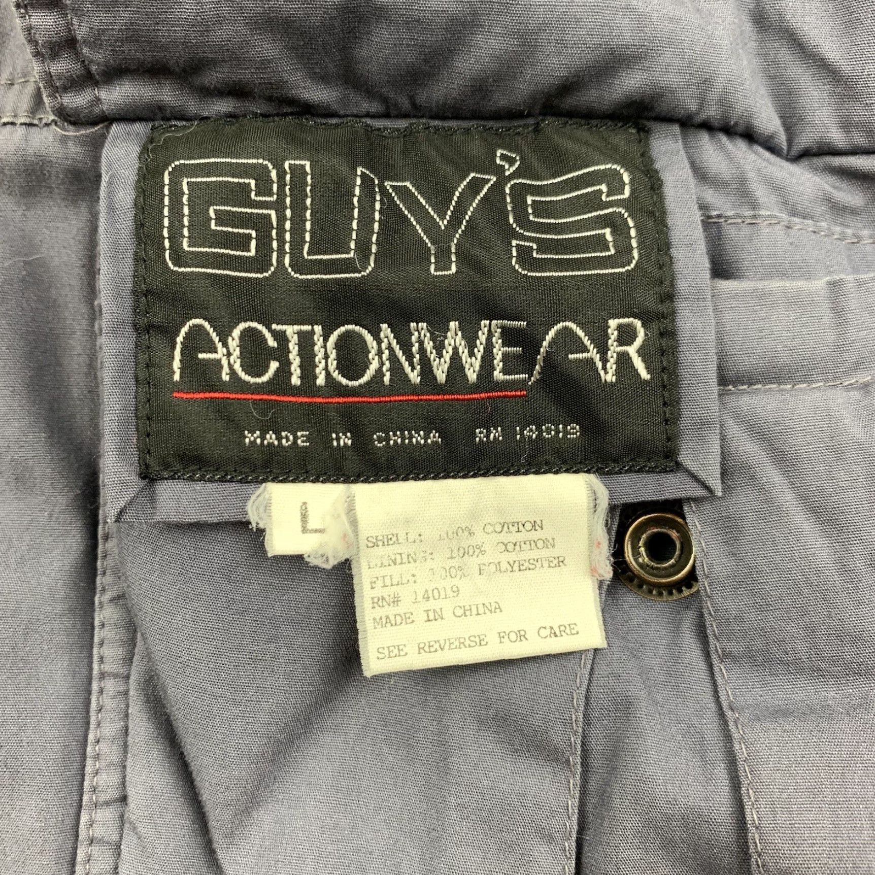Vintage VINTAGE Guys Actionwear Puffer Vest Adult Large Blue Red Plaid Reversible 90s Size US L / EU 52-54 / 3 - 5 Thumbnail