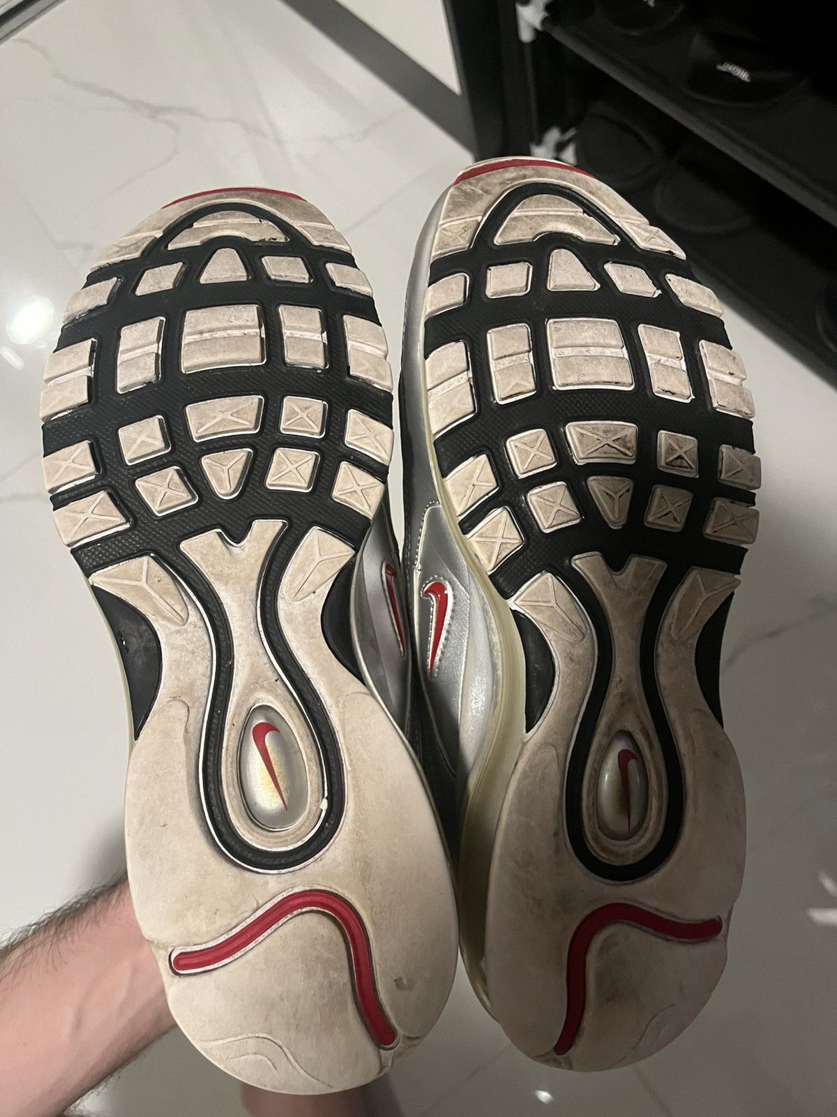 Nike Air max 97 Sliver white Size US 9 / EU 42 - 2 Thumbnail
