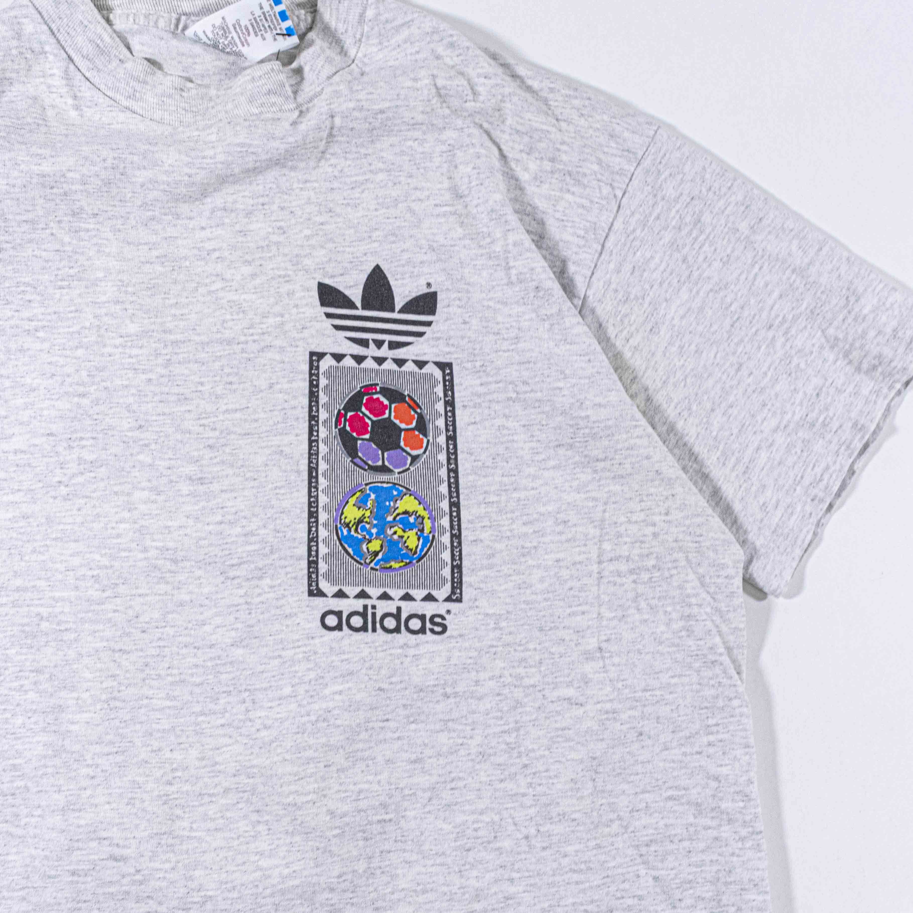 Adidas Vintage Adidas Boot Beat Charge T-Shirt Soccer World Cup Size US M / EU 48-50 / 2 - 11 Thumbnail