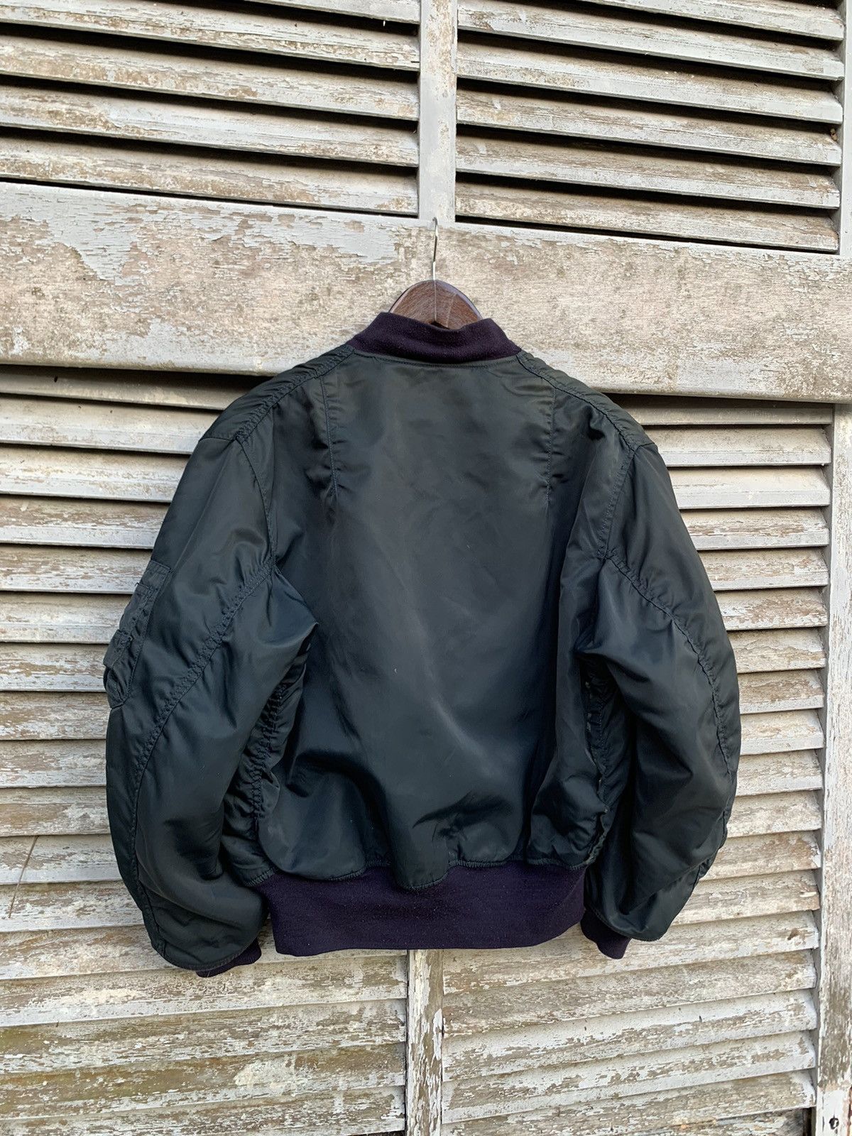 Vintage 👹VINTAGE USAF MA-1 MAN MAN INTERMEDIATE BOMBER JACKET Size US M / EU 48-50 / 2 - 9 Thumbnail