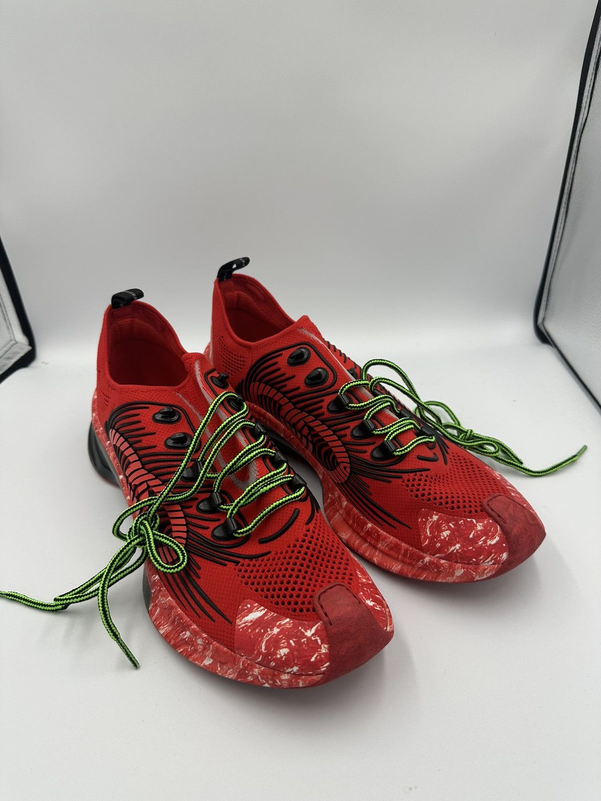 Gucci Run Sneaker Red brand new