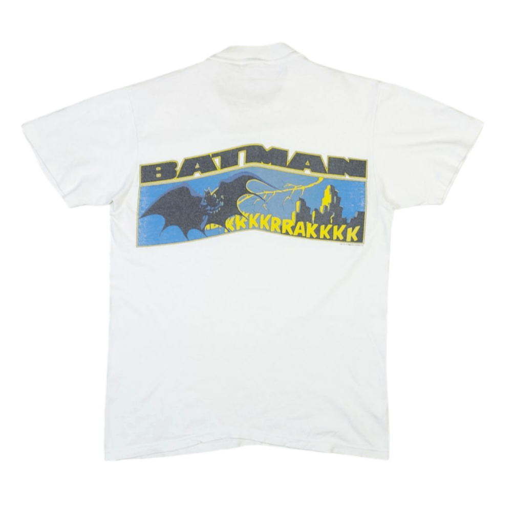 DC Comics × Vintage Vintage 80s Batman Dc Comics 1989 Dubble-Sided TEE Size US M / EU 48-50 / 2 - 3 Thumbnail