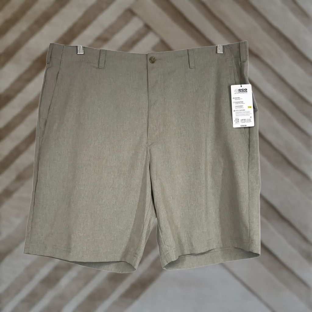 Vintage Jack Nicklaus Golf Shorts Beige Stretch Mens 40 Size US 40 / EU 56 - 1 Thumbnail