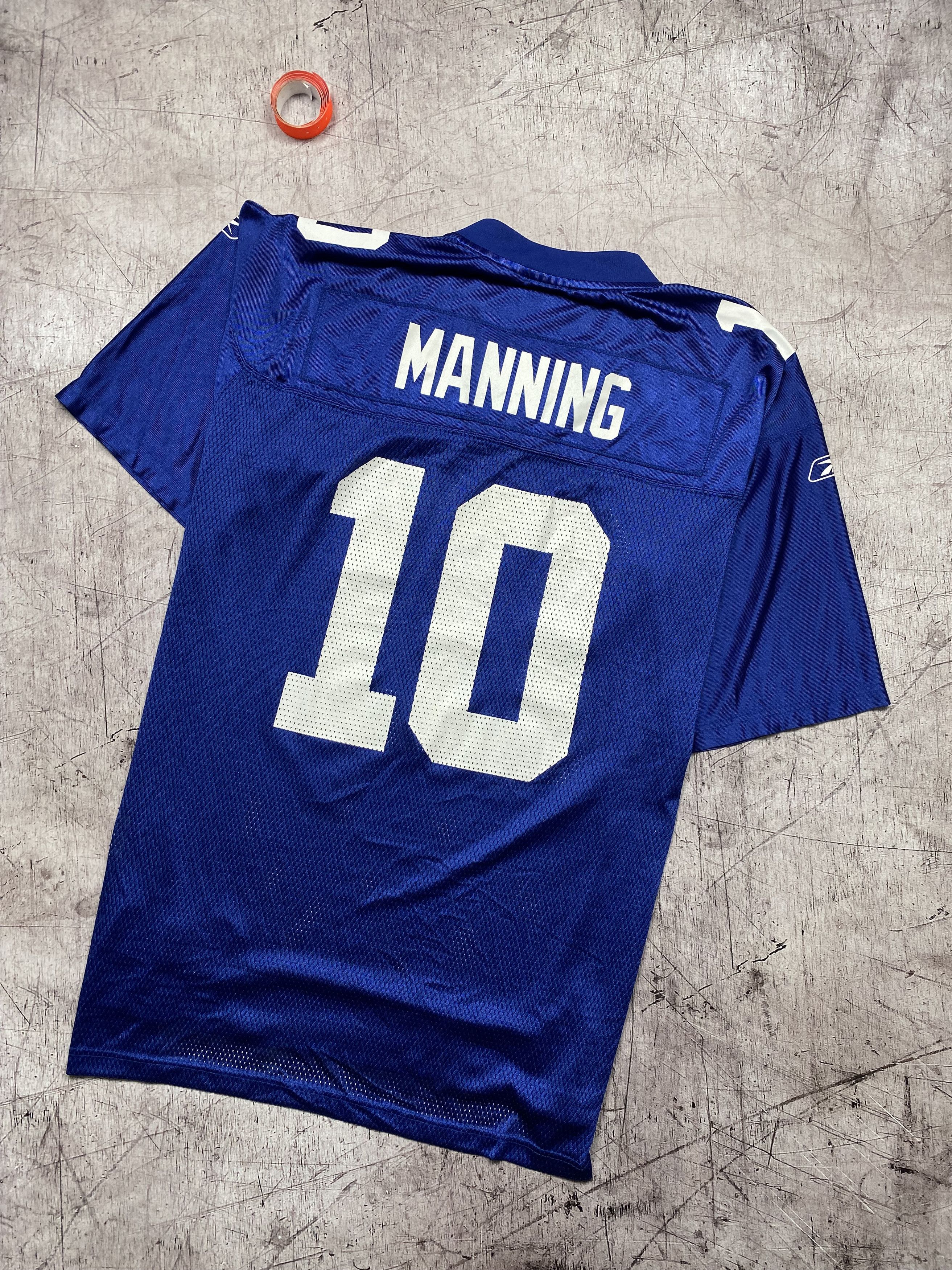 NFL × Reebok × Vintage NFL Reebok Vintage Manning Jersey T-Shirt Size US XL / EU 56 / 4 - 1 Thumbnail
