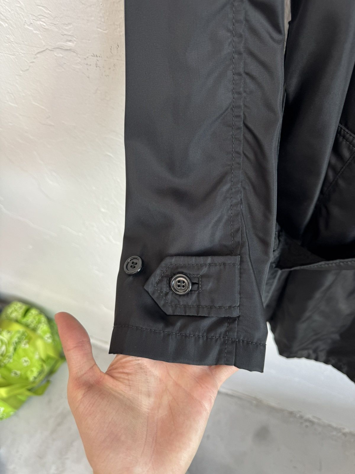 Prada NYLON DOUBLE BREASTED JACKET Size M / US 6-8 / IT 42-44 - 4 Thumbnail