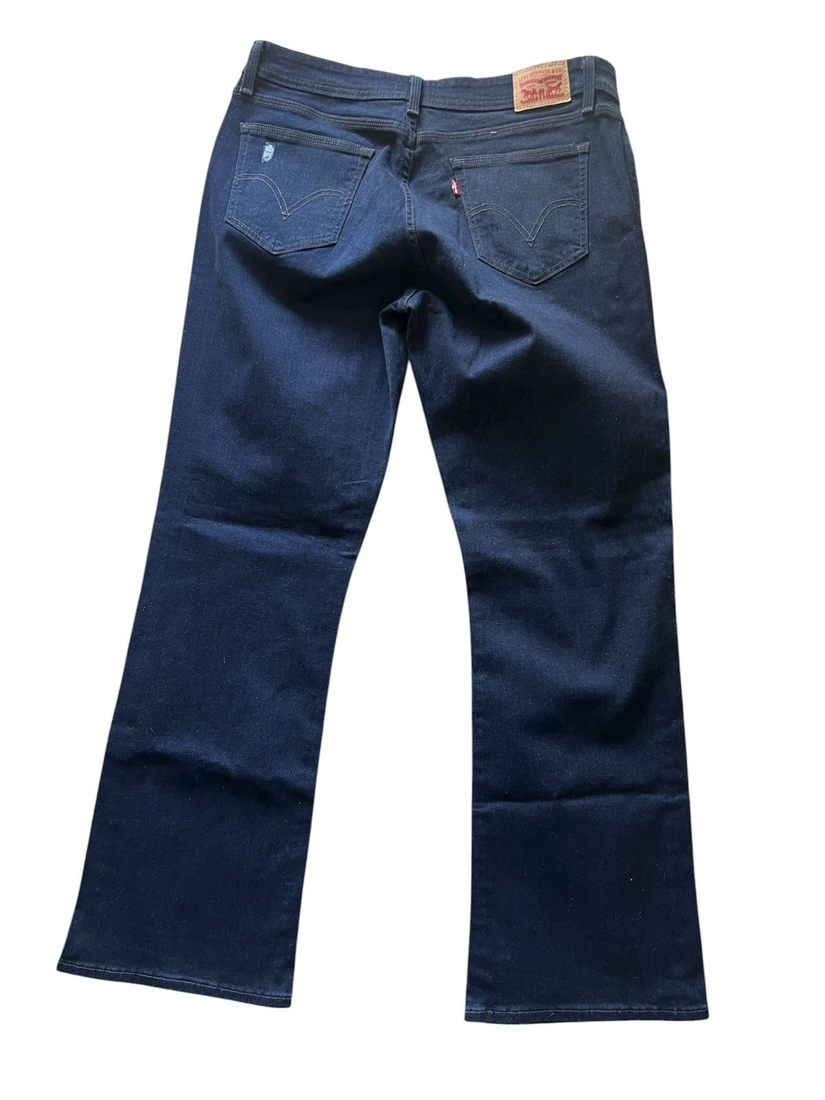 Levi's Levi’s Women’s 529 Curvy Bootcut Distressed Jeans | 33 NWOT Size 33" - 2 Thumbnail