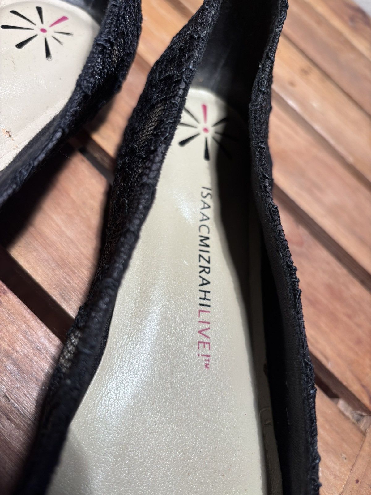 Isaac Mizrahi Isaac Mizrahi Live Lace Flats Size US 8 / IT 38 - 6 Thumbnail
