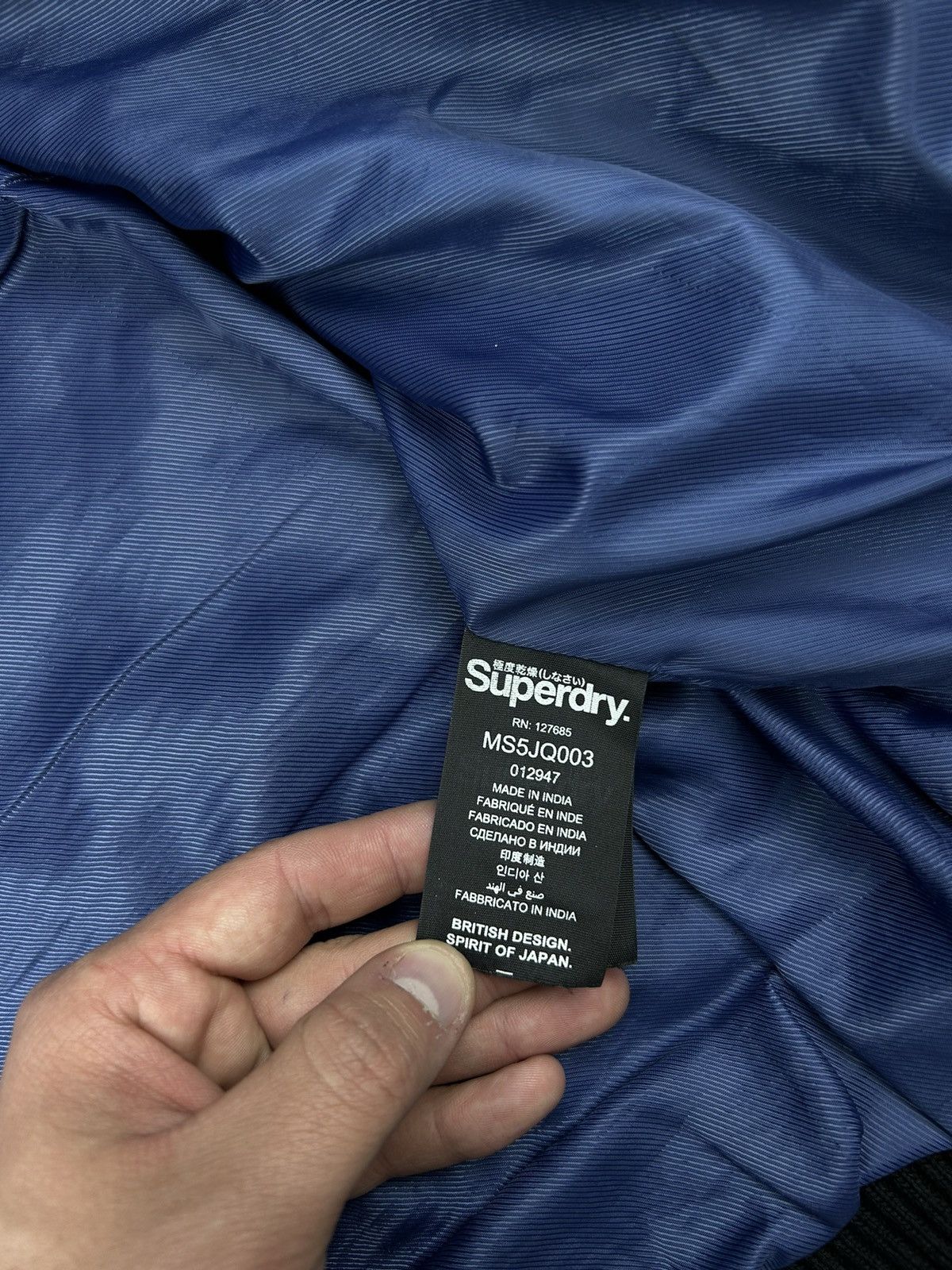 Superdry SuperDry Leather Bomber jacket size XL Size US XL / EU 56 / 4 - 8 Thumbnail