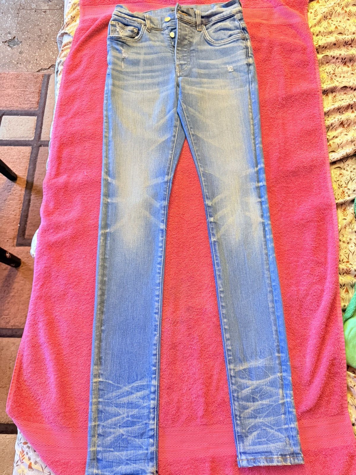 Amiri Amiri Women's Jeans Pants Size 28 Size 28" / US 6 / IT 42 - 1 Thumbnail