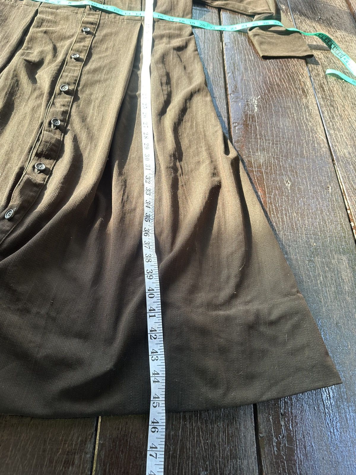 Yohji Yamamoto Vintage Y’s yohji yamamoto long jacket Size US S / EU 44-46 / 1 - 24 Thumbnail