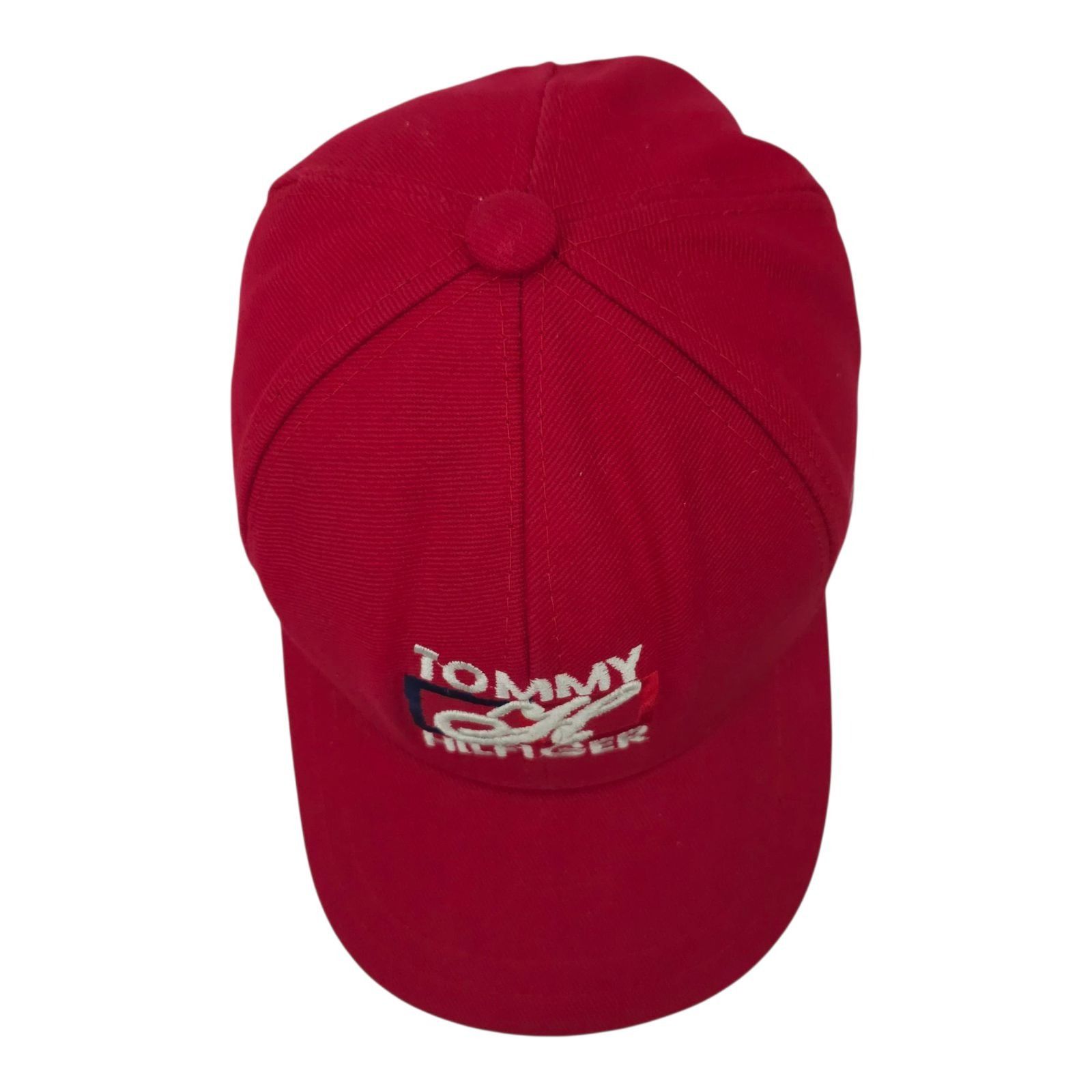 Tommy Hilfiger Tommy Hilfiger Spell Out Strapback Cap Embroidered Vintage 9 Size ONE SIZE - 6 Thumbnail