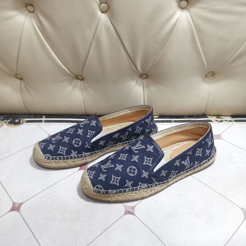Louis Vuitton Louis Vuitton Casual Blue Espadrilles for Men 0079 Size US 9 / EU 42 - 1 Thumbnail