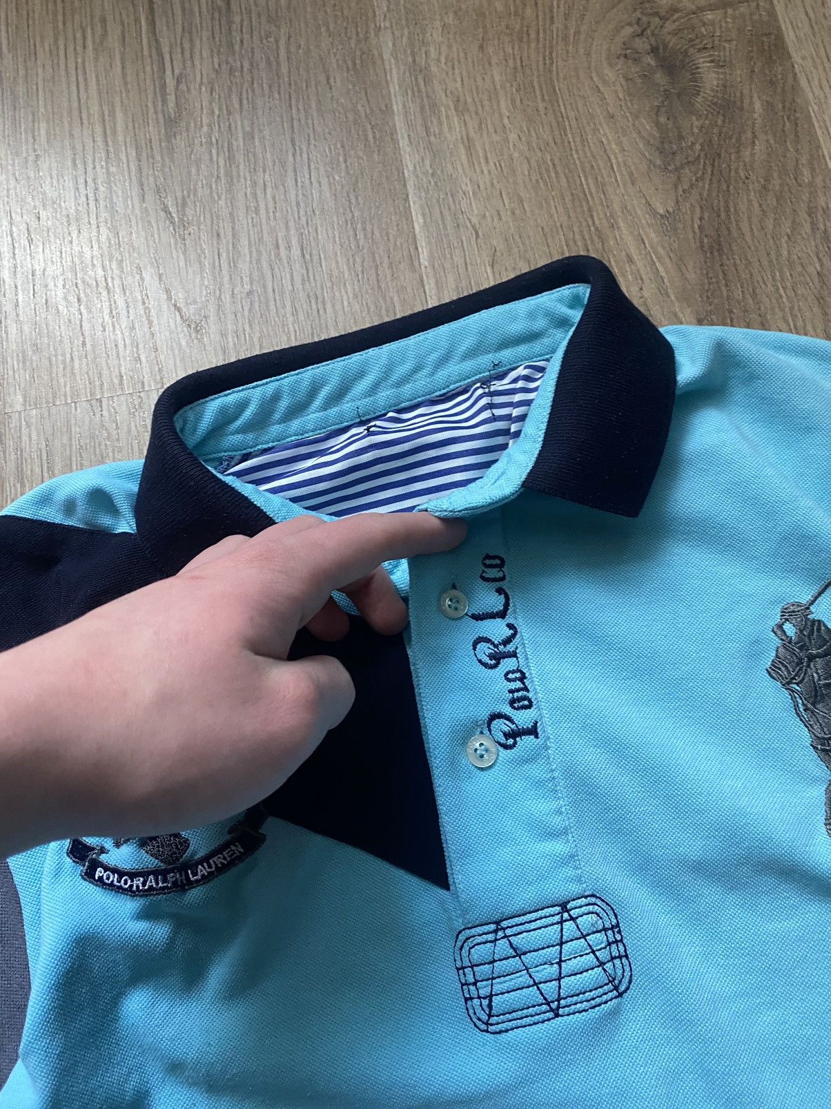 Polo Ralph Lauren × Ralph Lauren 90s Vintage Polo Ralph Lauren Y2K United States pol shirt Size US XL / EU 56 / 4 - 3 Thumbnail