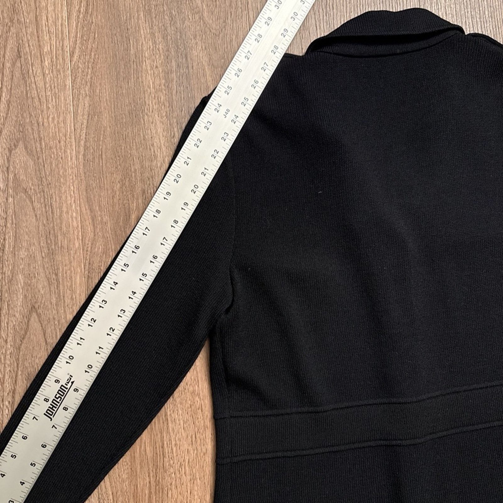 St. John VNTG St. John knit Black Jacket with Gold Buttons Size M / US 6-8 / IT 42-44 - 7 Thumbnail
