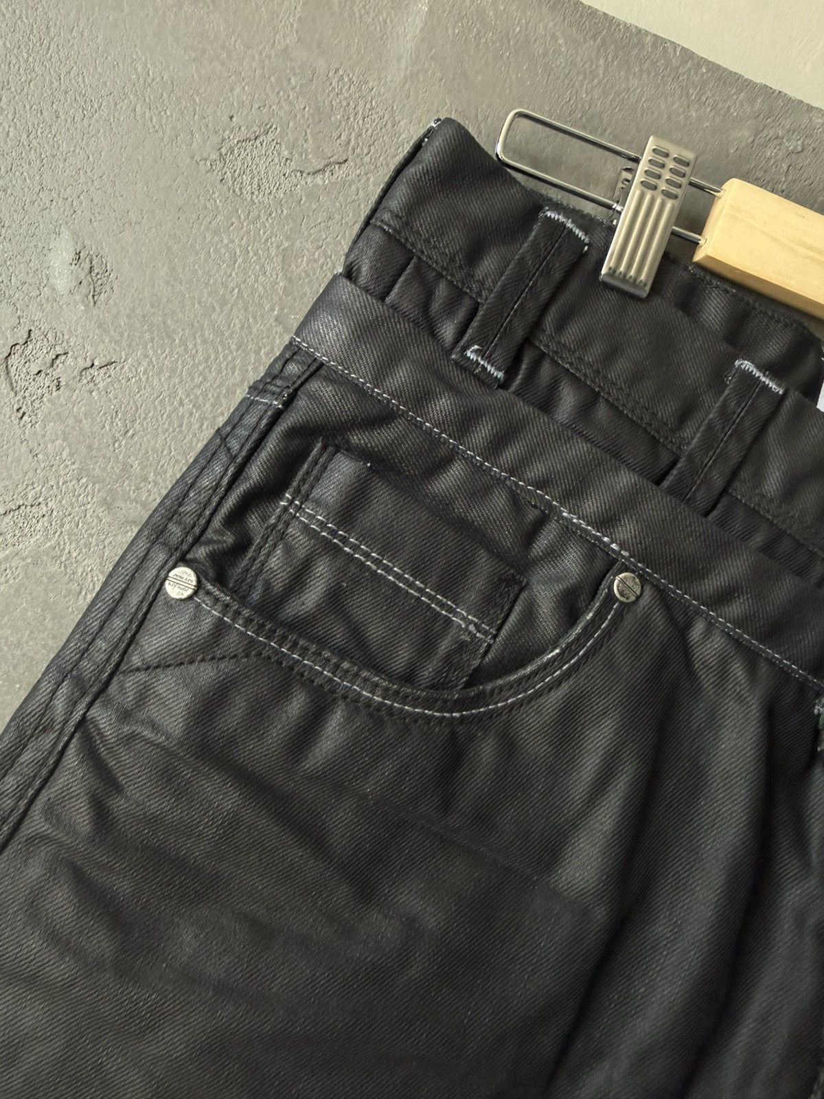 Other Sixth June x Y2K Waxed Jeans Size US 31 - 3 Thumbnail