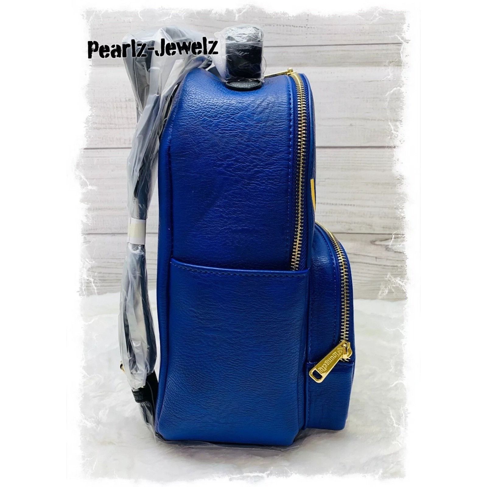 Disney Loungefly Disney Winnie the Pooh Blue Verbiage Mini Backpack Size ONE SIZE - 4 Thumbnail
