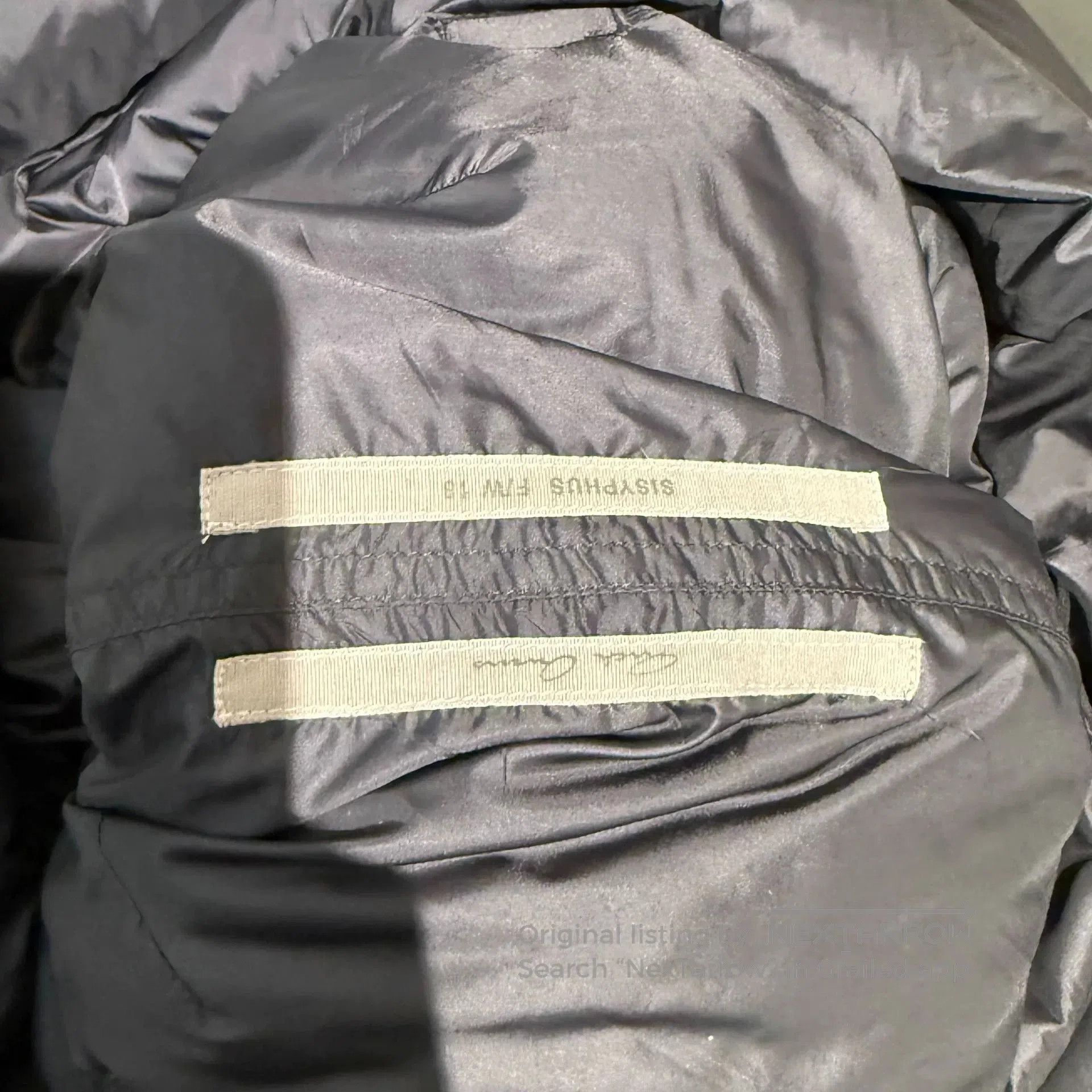 Rick Owens rick owens black puffer jacket with collar. Size US M / EU 48-50 / 2 - 5 Thumbnail