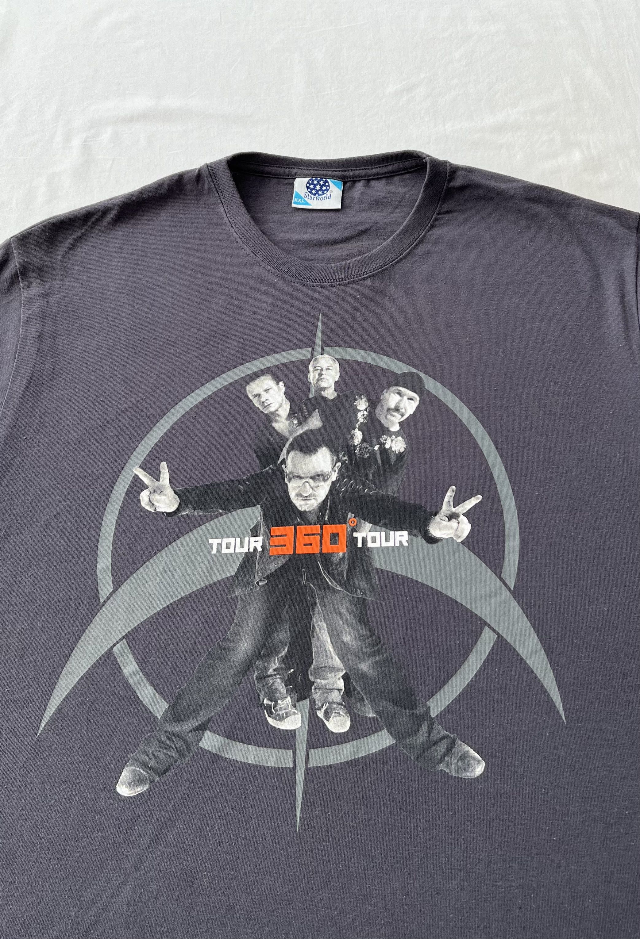 Band Tees Vintage 2000s U2 360 Tour Rock Band T-shirt Size US XXL / EU 58 / 5 - 3 Thumbnail