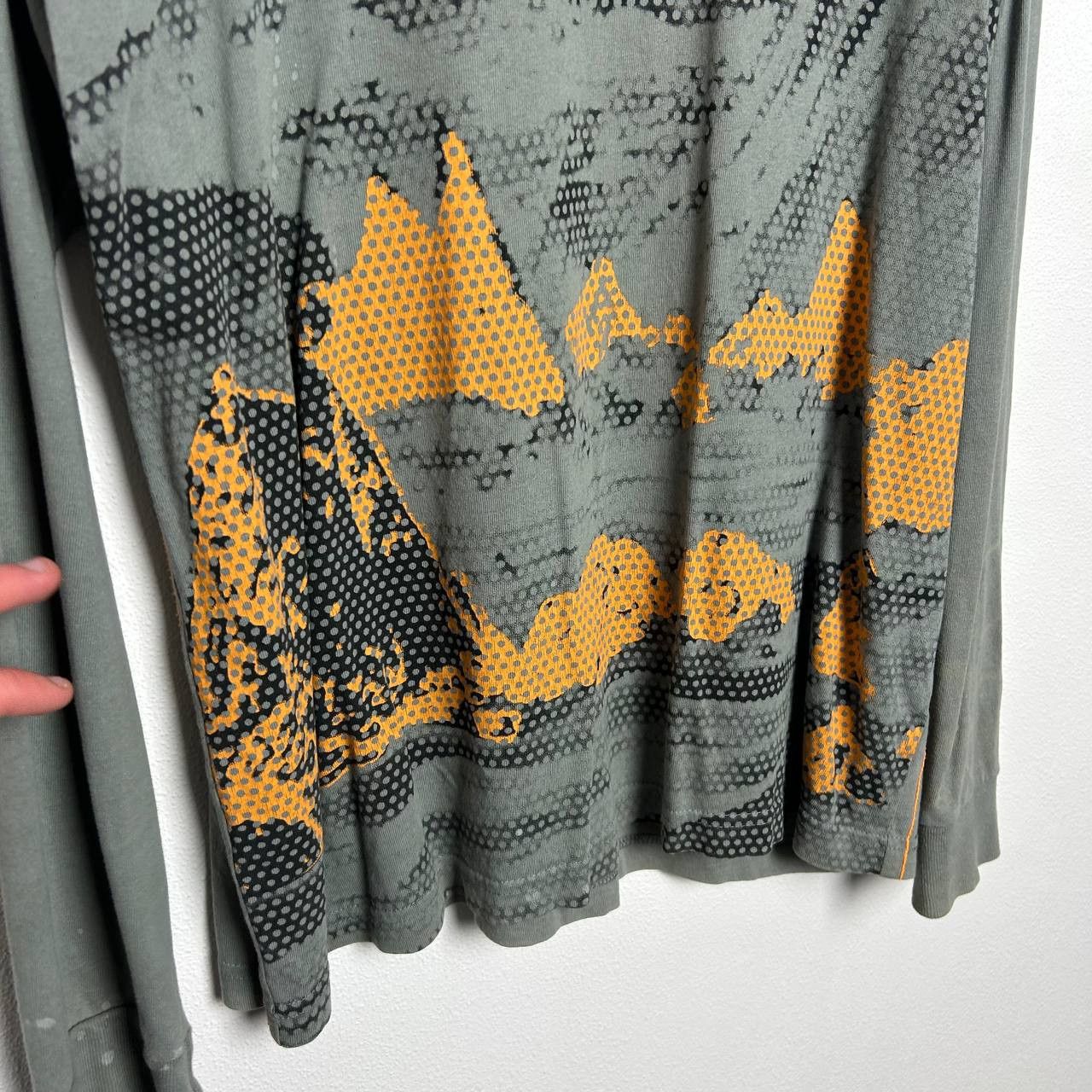 Diesel Designer Diesel Graphic logo y2k streetwear longsleeve Size US L / EU 52-54 / 3 - 5 Thumbnail