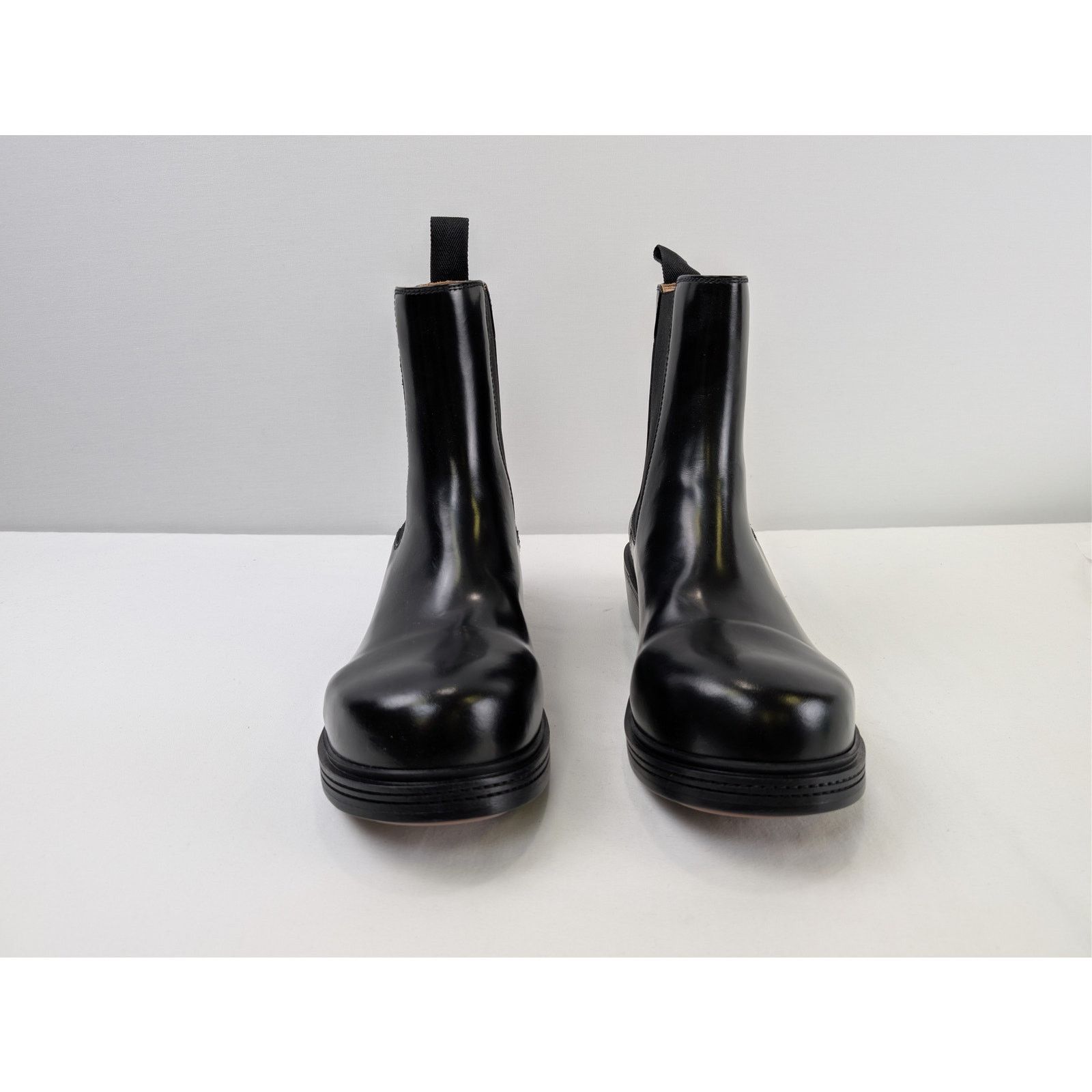 Bottega Veneta o1rshd1 Q:2 / Brushed Vinyl Fireman Ankle Boots in Black Size US 10 / EU 43 - 6 Thumbnail