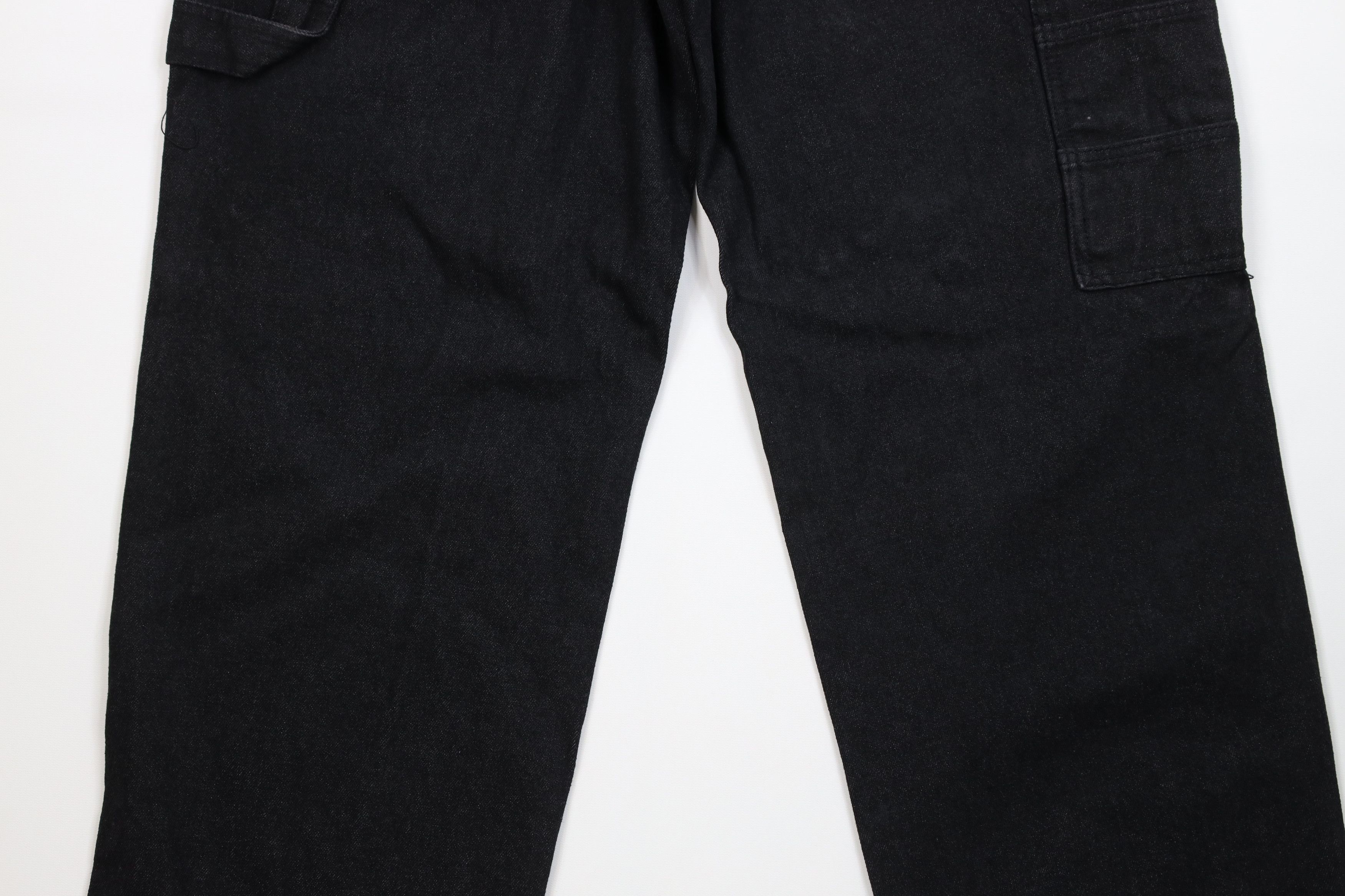 Vintage Vintage 90s Y2K Streetwear Wide Leg Basketball Denim Jeans Size US 36 / EU 52 - 12 Thumbnail