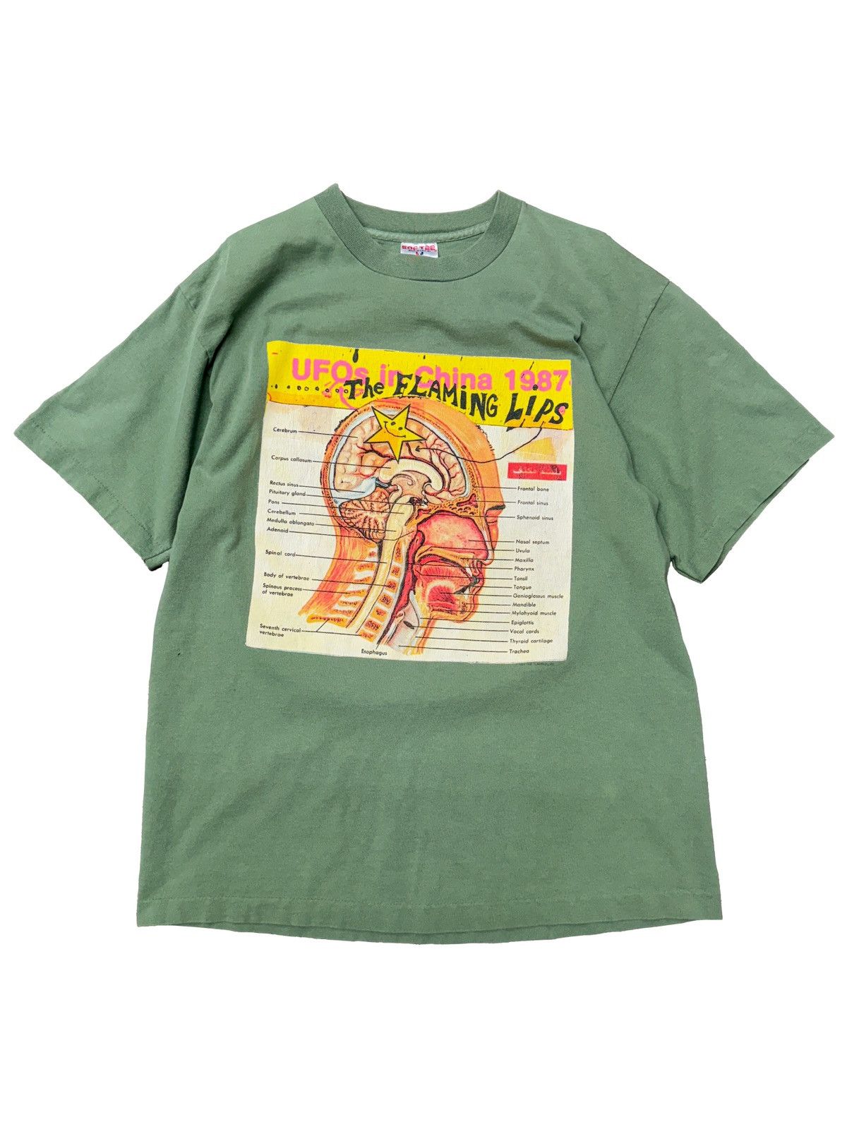 Band Tees × Designer × Vintage 1994 The Flaming Lips “UFOs In China” Band T-Shirt Size US XL / EU 56 / 4 - 2 Thumbnail