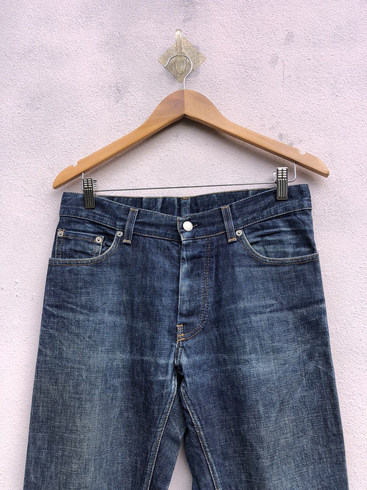 Helmut Lang Helmut Lang Classic Raw Denim Distressed Jeans Size US 30 / EU 46 - 4 Thumbnail