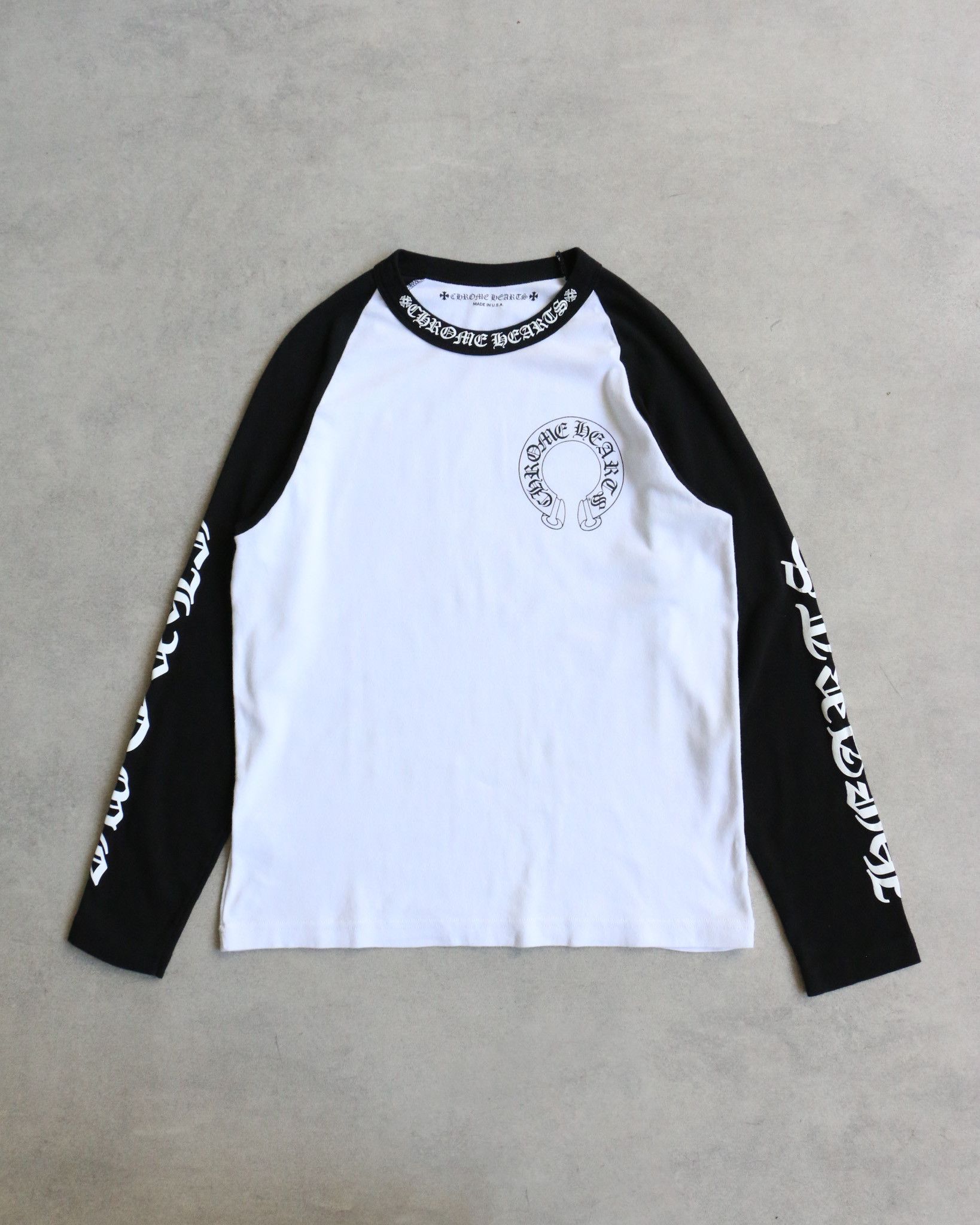 Chrome Hearts Chrome Hearts Baseball Raglan Long Sleeve T-Shirt