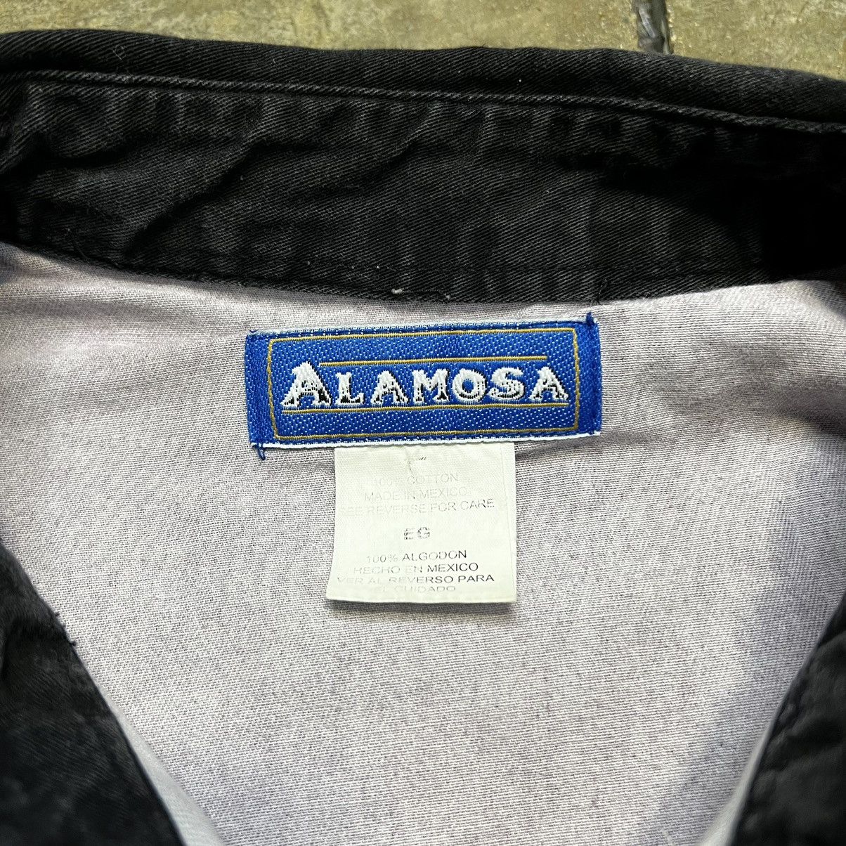 Vintage × Wrangler Vibrate 90s Alamosa Wrangler Style Aztec Cowboy Button Up Size US L / EU 52-54 / 3 - 6 Thumbnail