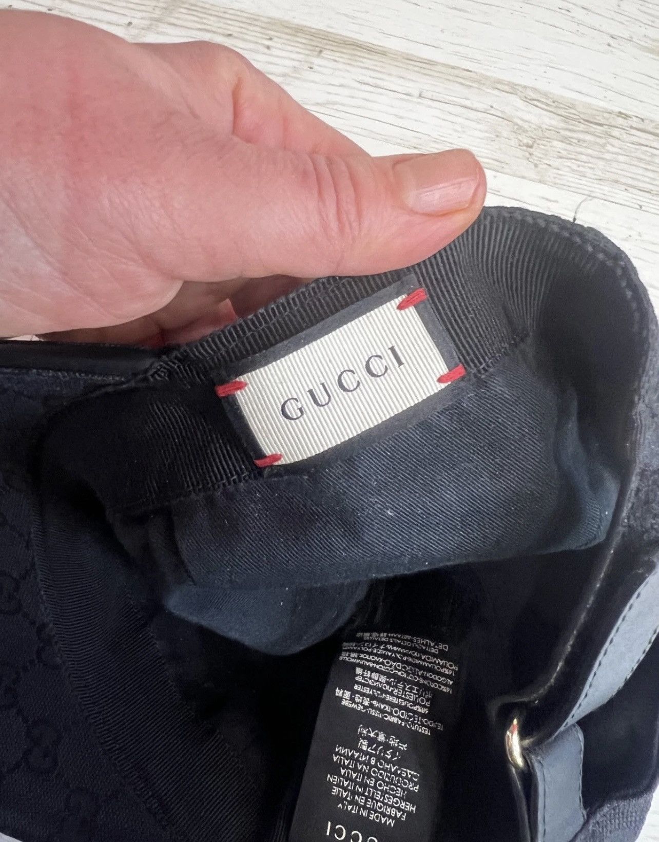 Gucci Gucci GG Monogram Baseball Cap Size ONE SIZE - 12 Thumbnail