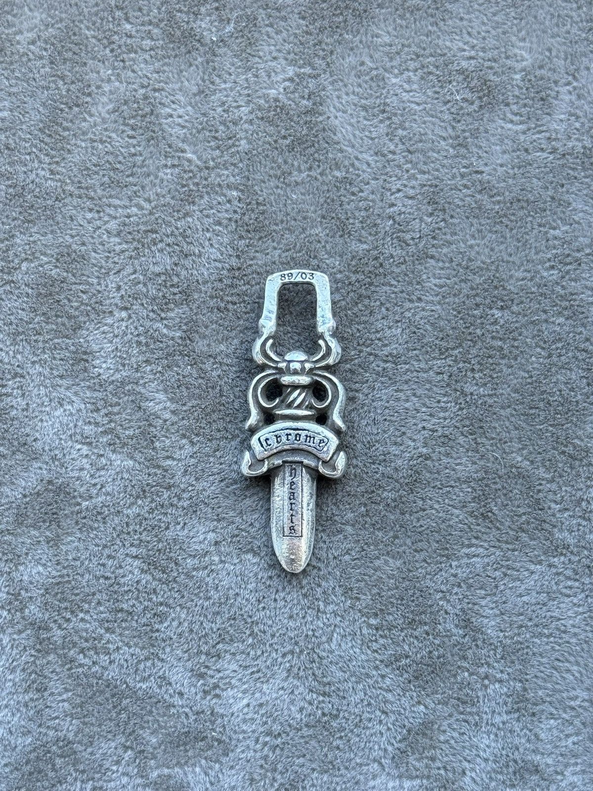Chrome Hearts Chrome Hearts Dagger Pendant Necklace 89 03 Sterling