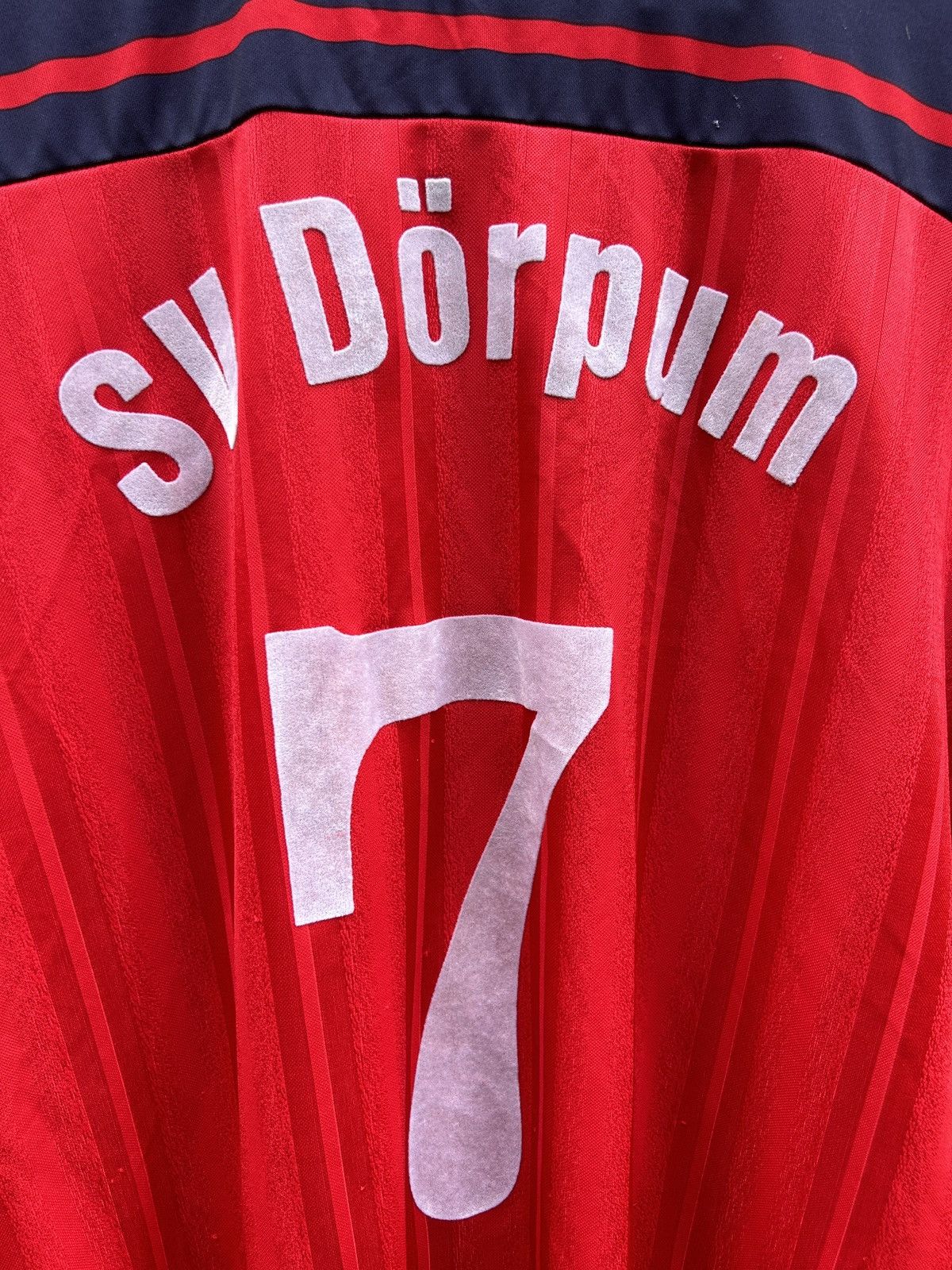 Erima Vintage Erima SV Dorpum Opel Sponsor Soccer Jersey Size US L / EU 52-54 / 3 - 6 Thumbnail