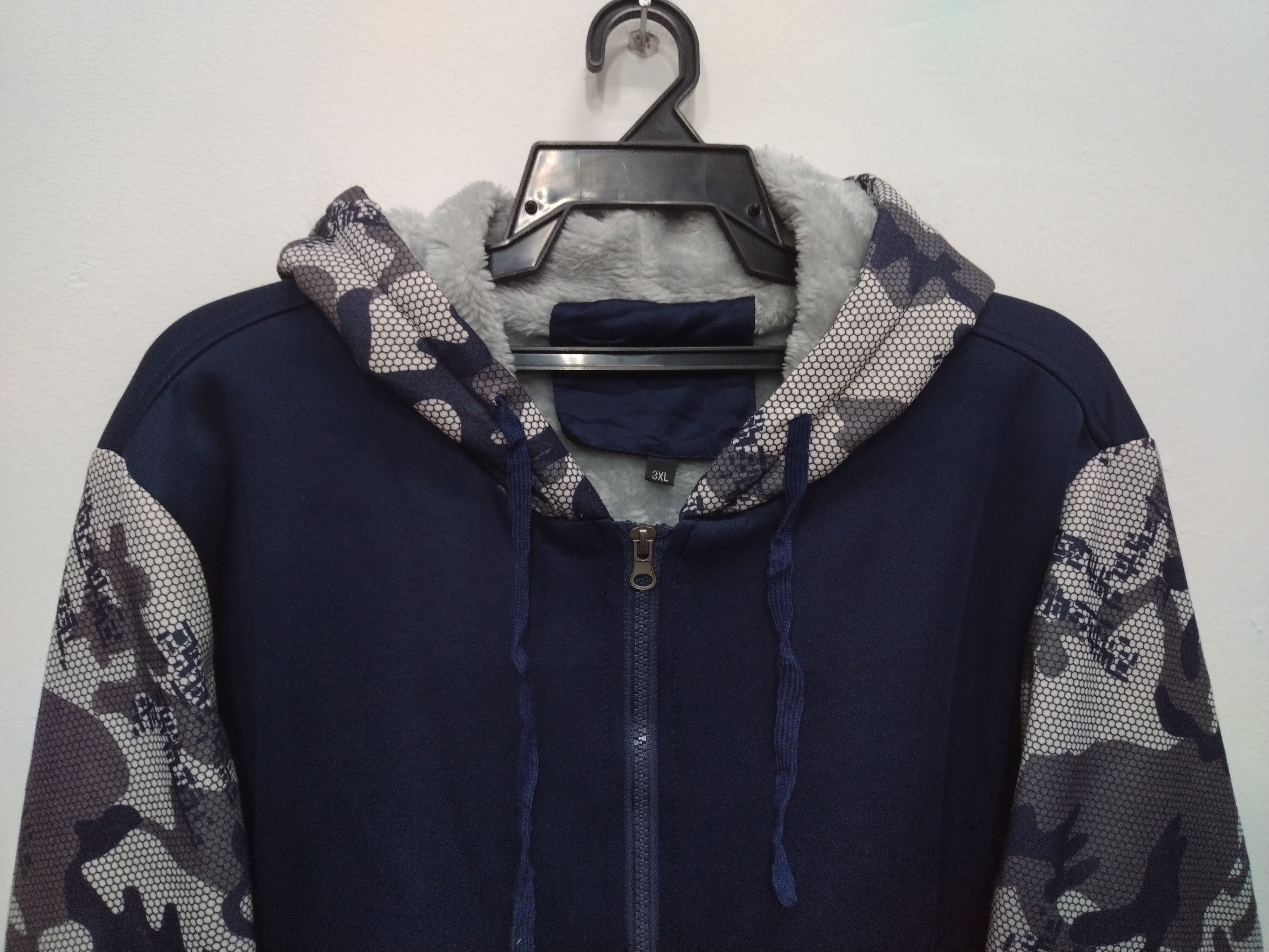 Other AWESOME DESIGN UNBRAND CAMOO VARSITY JACKET HOODIE Size US L / EU 52-54 / 3 - 9 Thumbnail