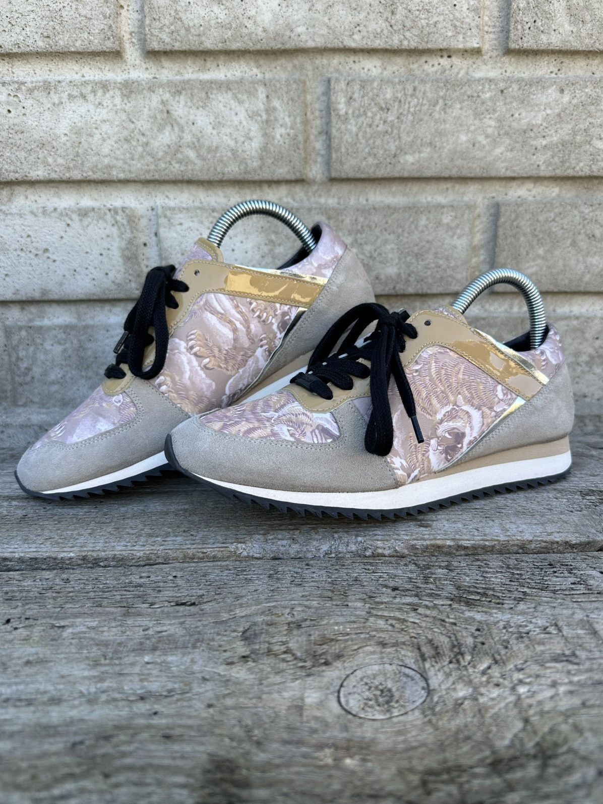 Japanese Brand × Kenzo Kenzo Paris Flying Tiger Tennis fabric sneakers, size 38 Size US 6 / IT 36 - 1 Thumbnail
