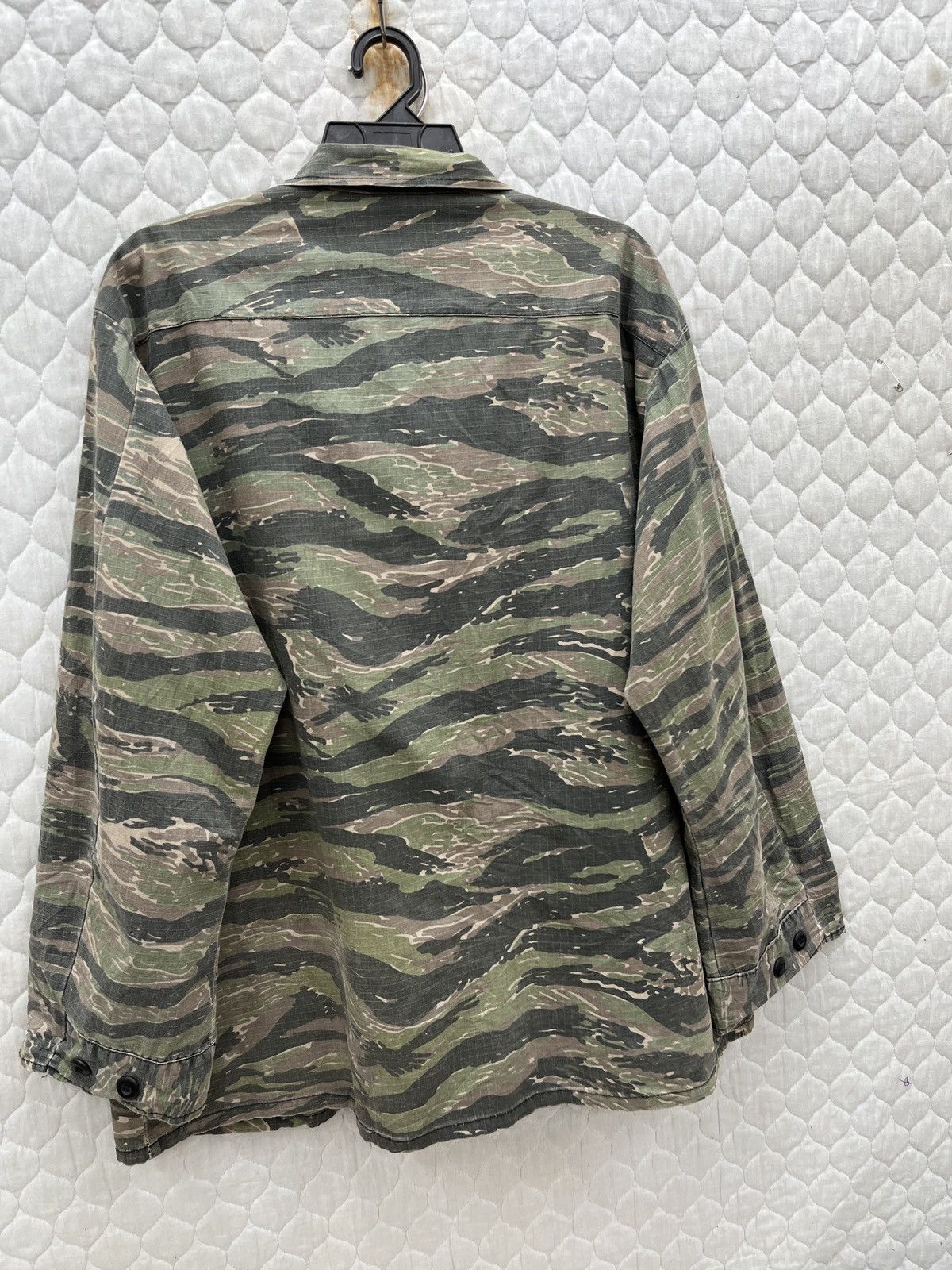 Rothco 🔥🔥🔥STEALS VINTAGE ROTCHO MILITARY TIGER STRIPE JACKET Size US L / EU 52-54 / 3 - 6 Thumbnail