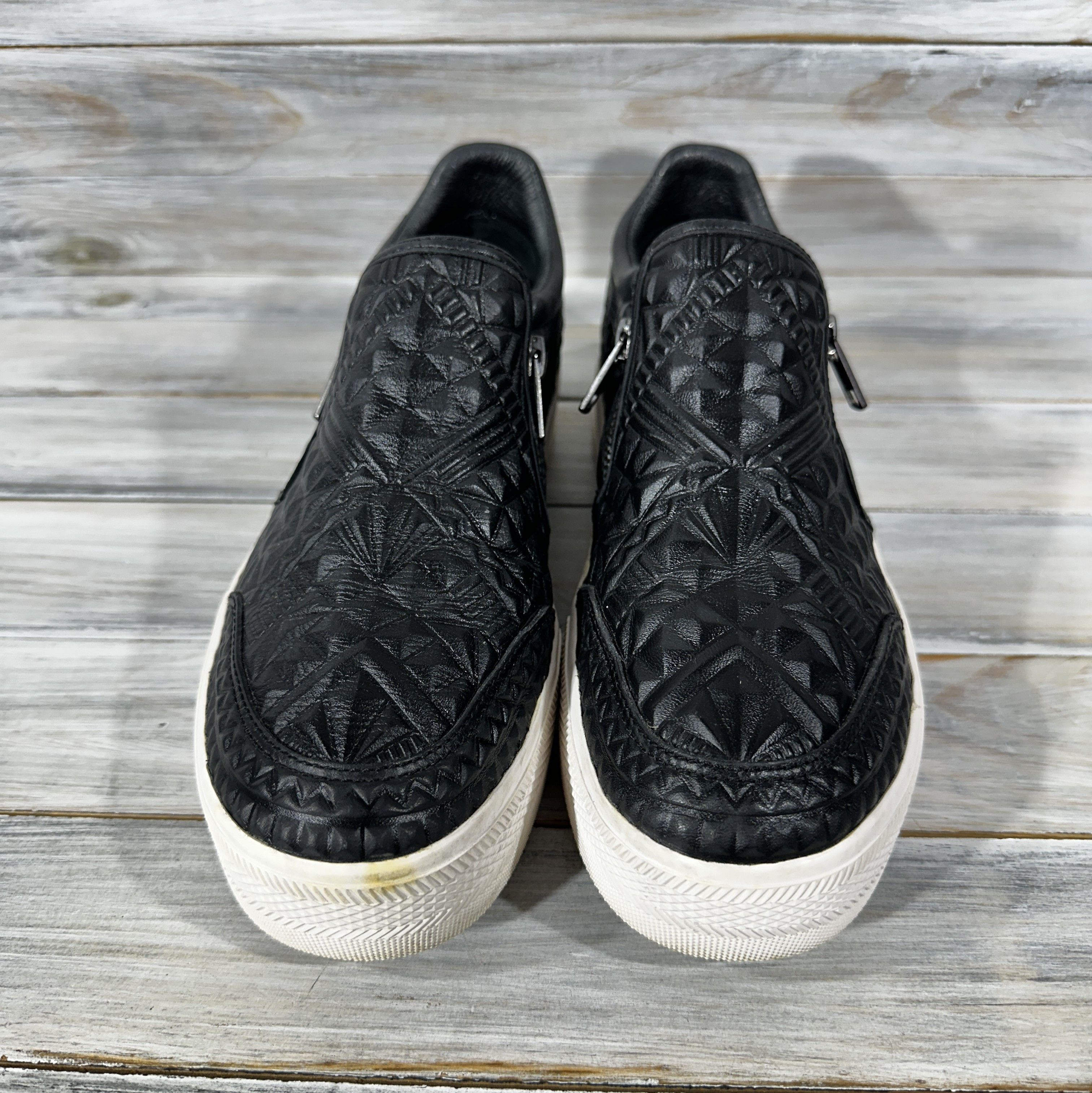 ASH ASH Platform Slip On Women's Leather Shoes Casual Sneakers Size US 8 / IT 38 - 3 Thumbnail