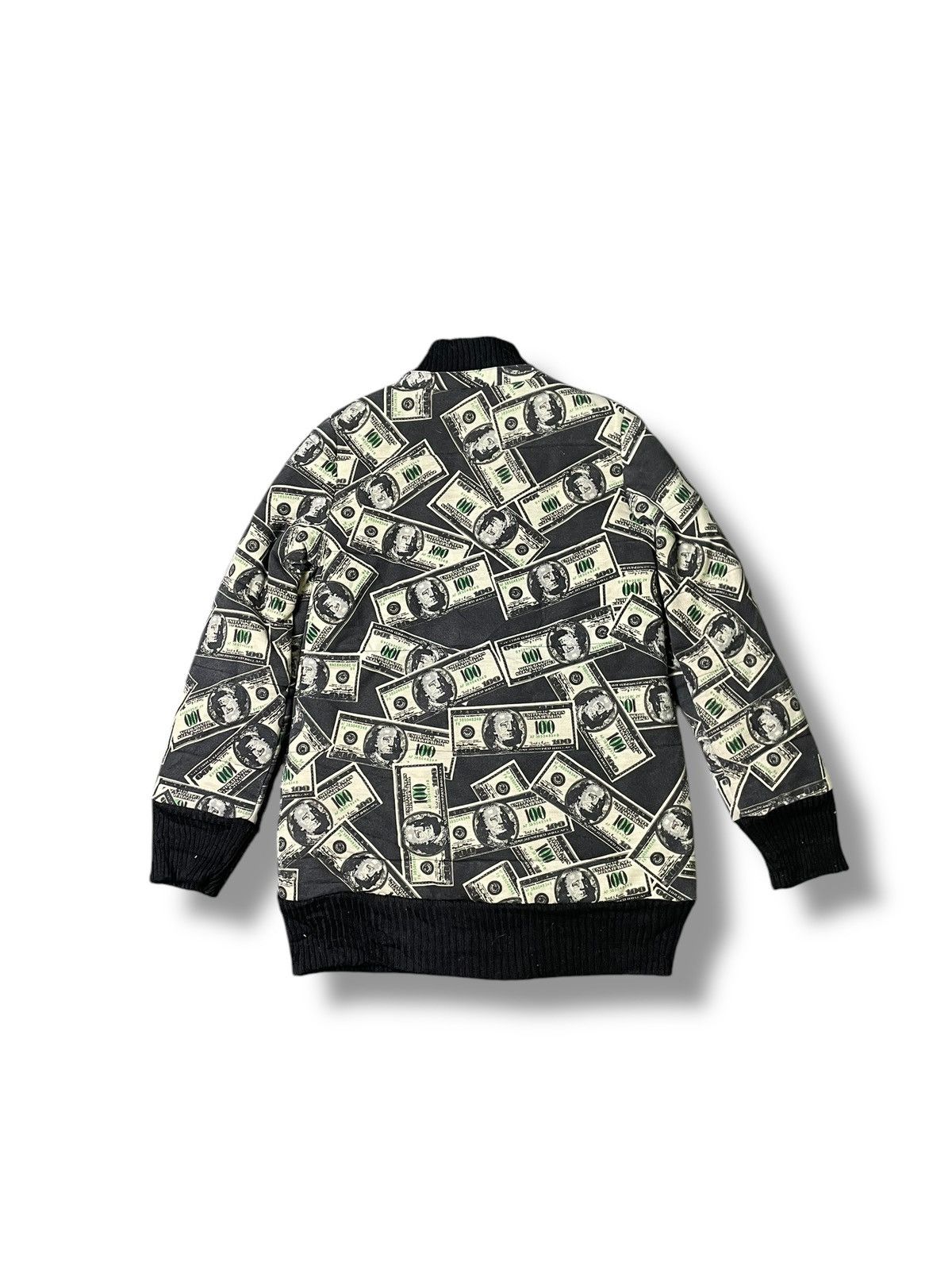 Designer × Japanese Brand × Vintage Japanese Brand x Rare Dollar Money Printed Jacket (32) Size US S / EU 44-46 / 1 - 9 Thumbnail