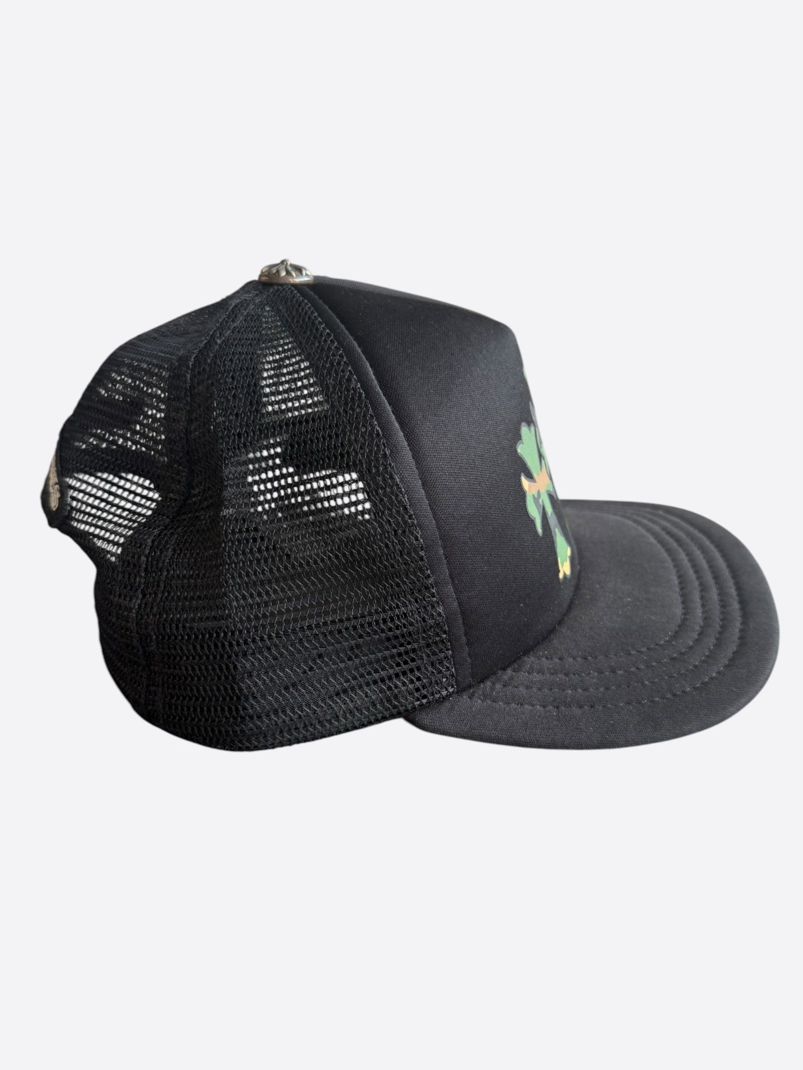 Chrome Hearts Chrome Hearts Black & Camouflage Cross Trucker Hat Size ONE SIZE - 2 Thumbnail