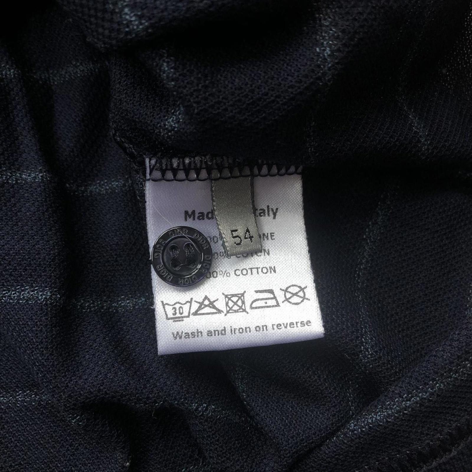 Dior Dior Homme Striped Bee Longsleeve Polo Size US L / EU 52-54 / 3 - 4 Thumbnail