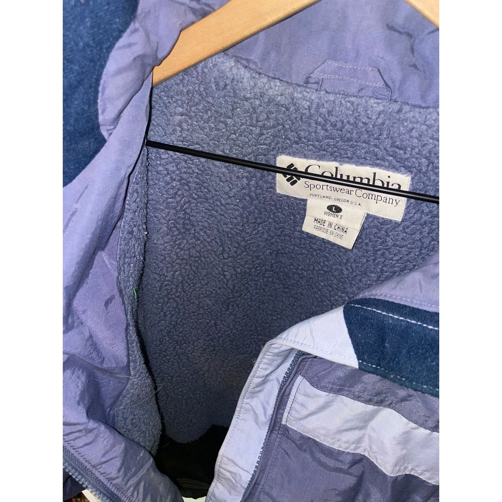 Columbia Womens Columbia Convert Jacket Blue Full Zip Ski Winter L Size L / US 10 / IT 46 - 7 Thumbnail