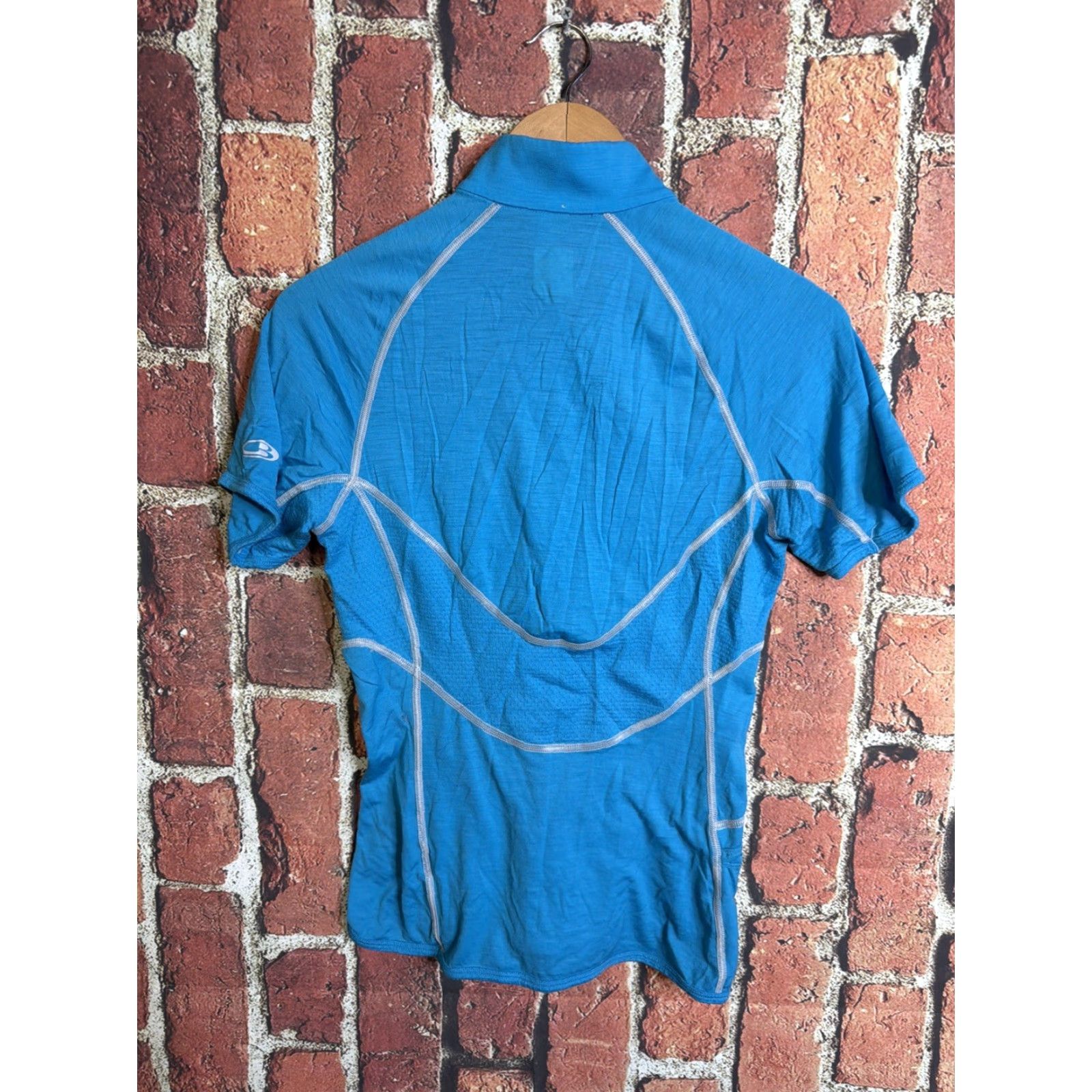 Icebreaker Icebreaker GT 150 Ultralite Merino Wool 1/4 Zip Shirt Women's Blue Medium Size M / US 6-8 / IT 42-44 - 4 Thumbnail
