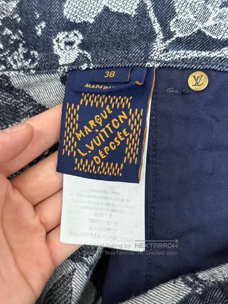 Louis Vuitton Louis Vuitton FW25 Floral Surf Jean Shorts Size US 38 / EU 54 - 4 Thumbnail