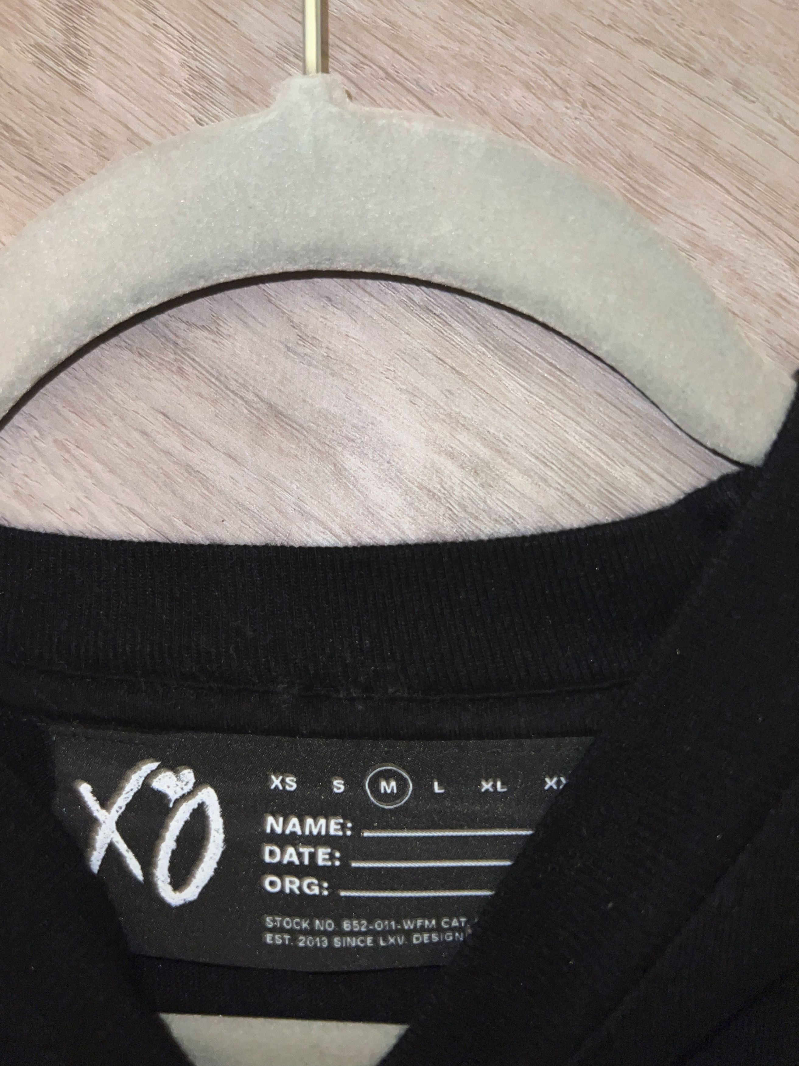 The Weeknd BBTM 5 year Tee Size Medium