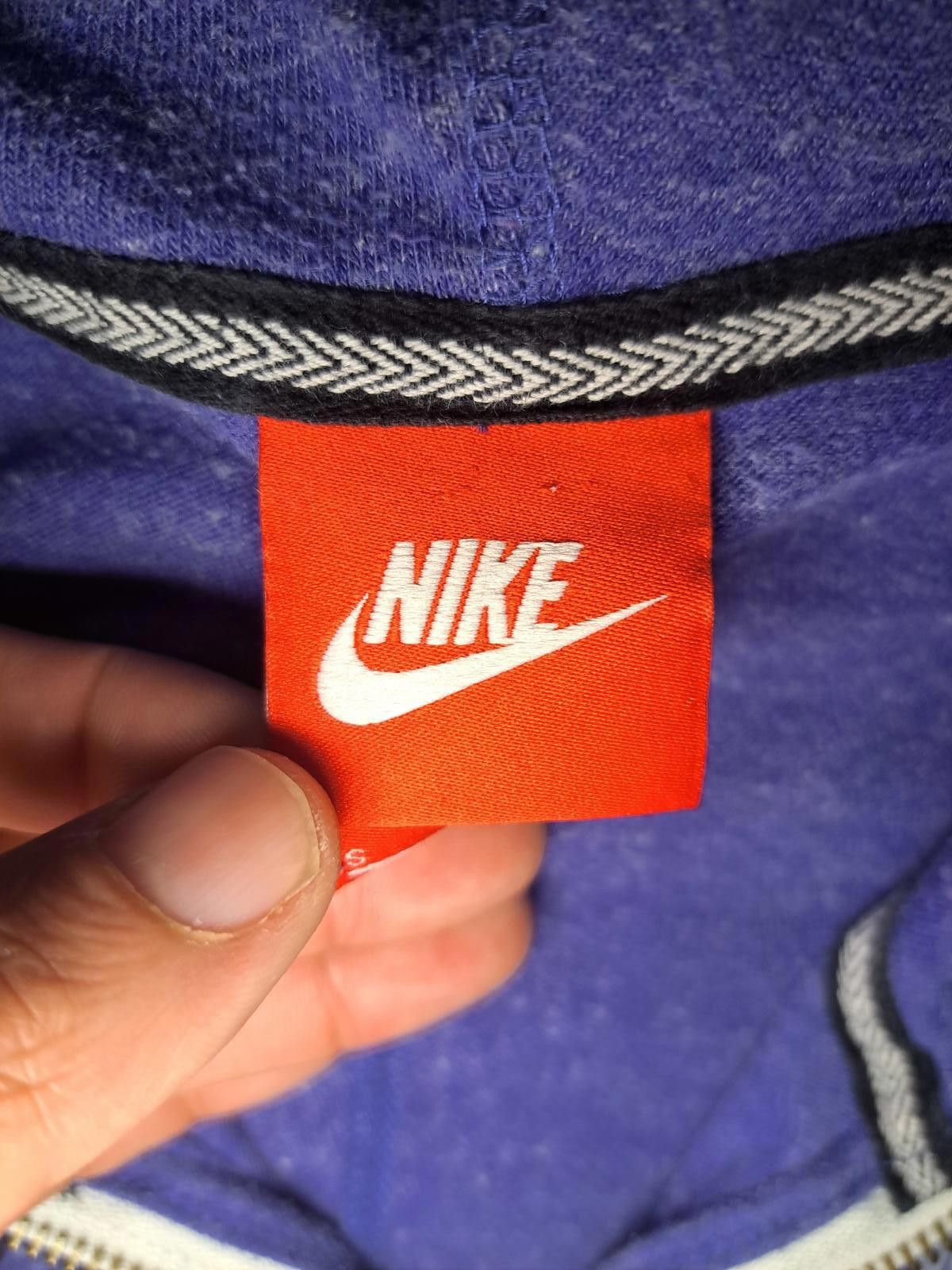 Nike VINTAGE Nike Jacket Womens Small Blue Organic Cotton Hoodie Size S / US 4 / IT 40 - 2 Thumbnail