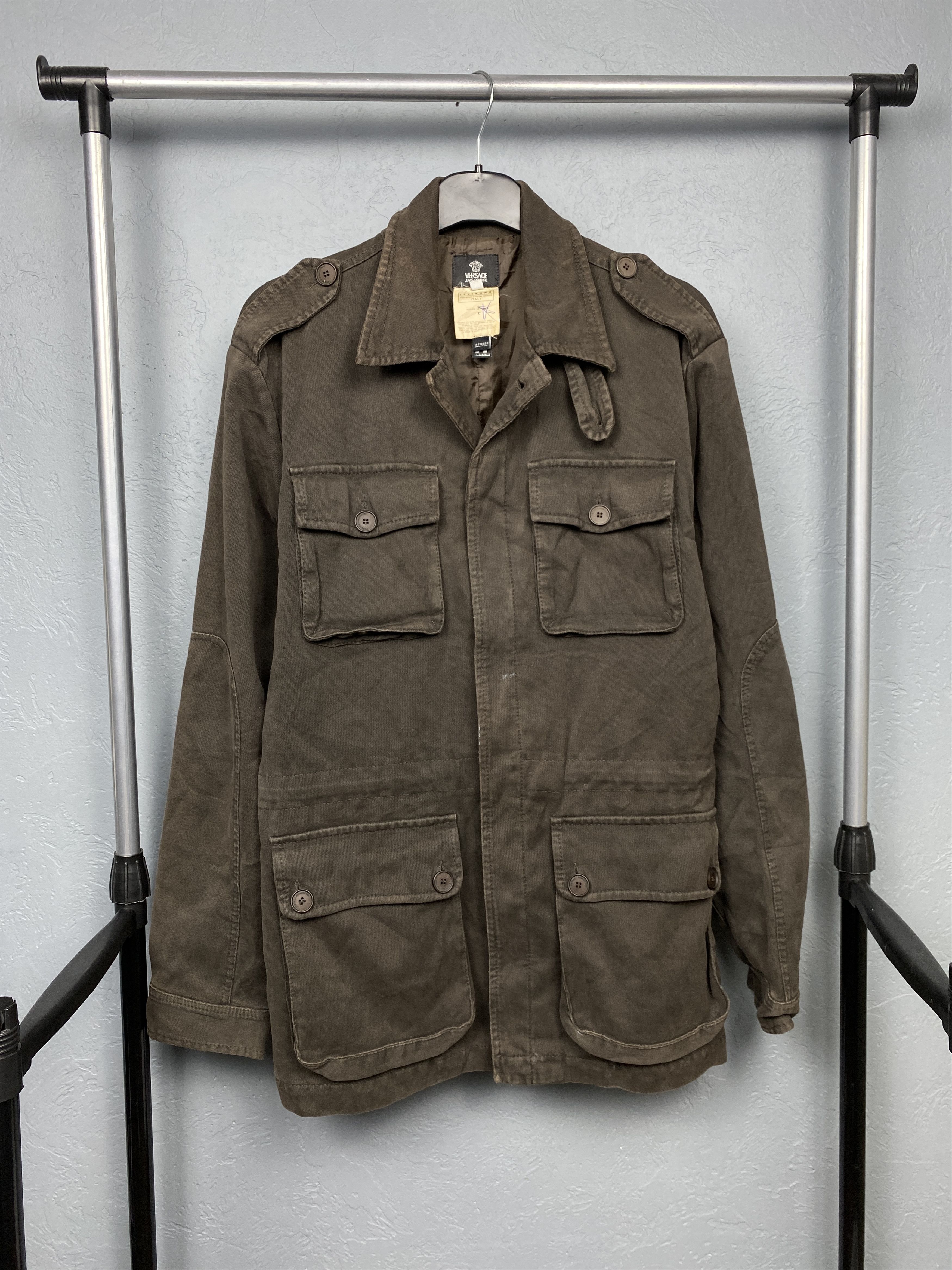 Versace Jeans Couture RARE Versace Jeans Couture Vintage Mens M 65 Jacket Size US M / EU 48-50 / 2 - 1 Thumbnail