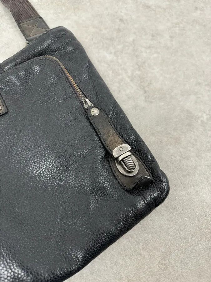 Dolce & Gabbana Dolce & Gabbana Lock Black Leather Shoulder Bag Size ONE SIZE - 4 Thumbnail