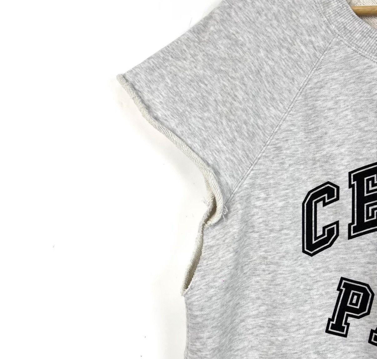 Celine Celine Light Gray Sleeveless Crop Top K12 Size M / US 6-8 / IT 42-44 - 5 Thumbnail