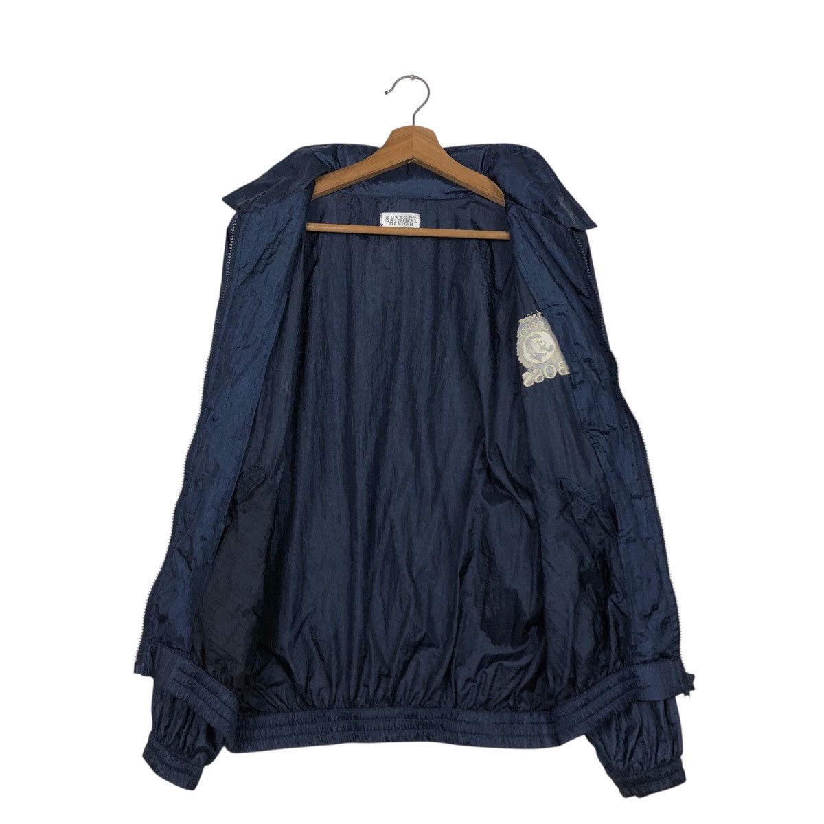 Japanese Brand 📌Vintage Bomber Jacket Nylon Suntory Coffee Issey Miyake Size US M / EU 48-50 / 2 - 15 Thumbnail